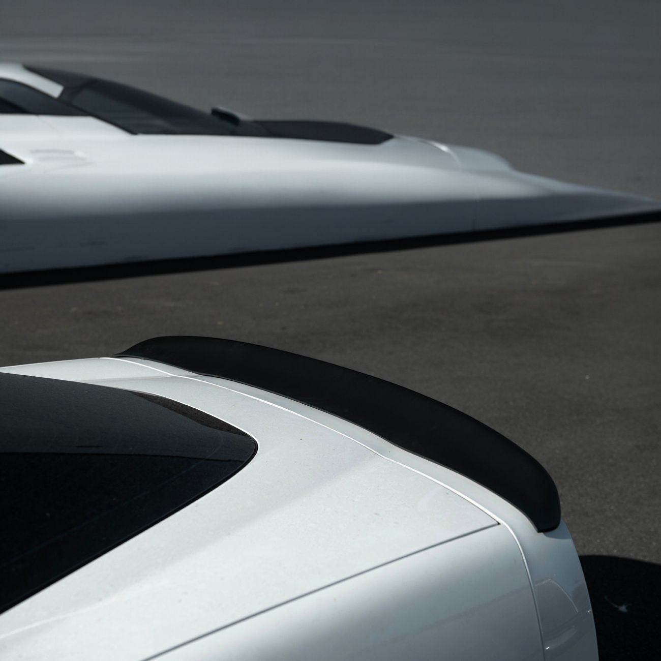 Corvette C6 EOS Performance Package Rear Trunk Lid Wing Spoiler