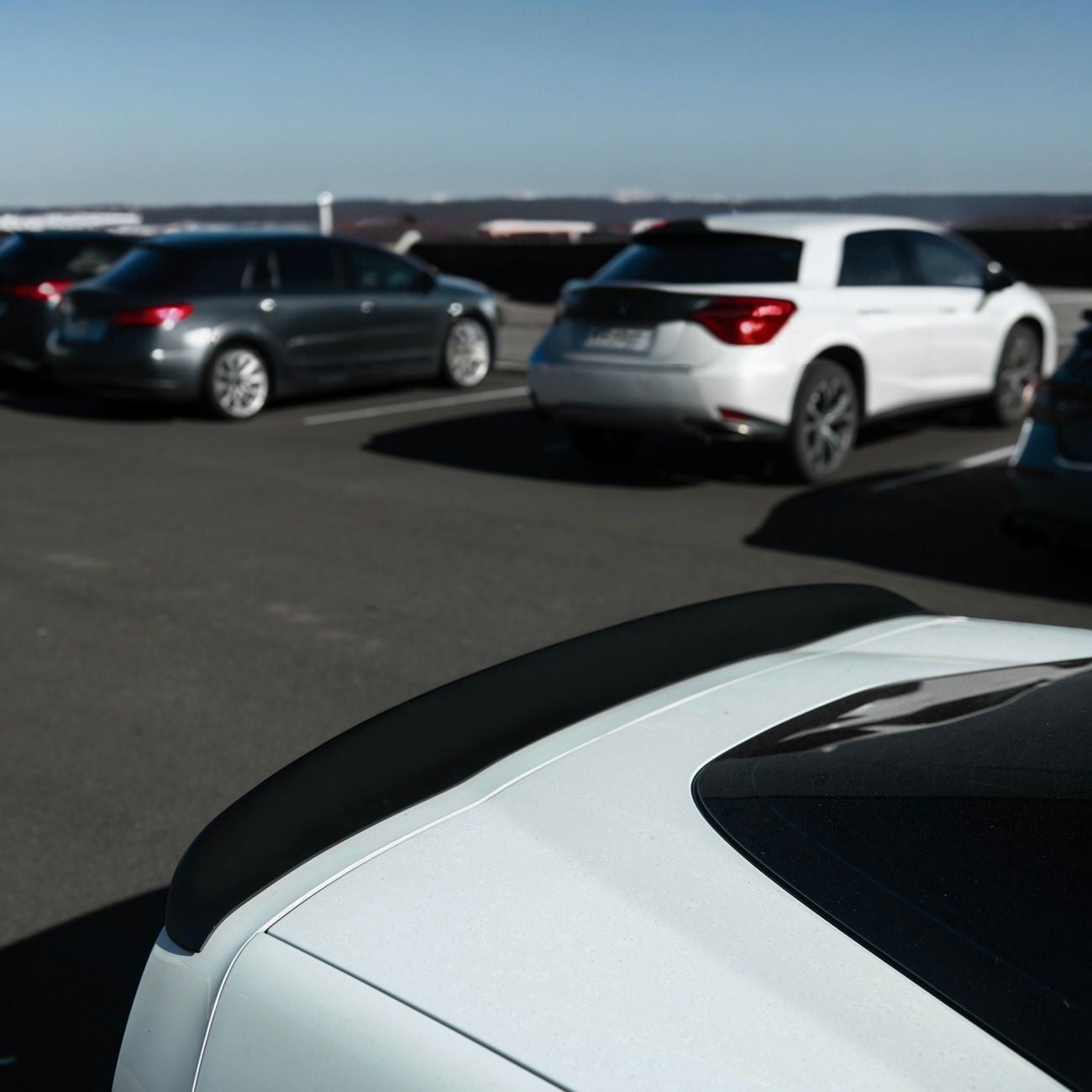 Corvette C6 EOS Performance Package Rear Trunk Lid Wing Spoiler