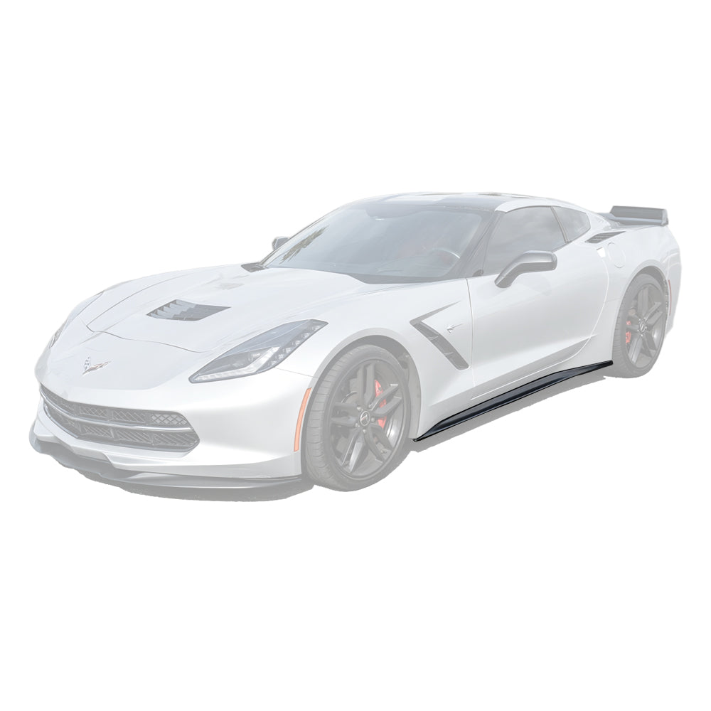 Corvette C7 EOS Performance Side Skirts Rocker Panels