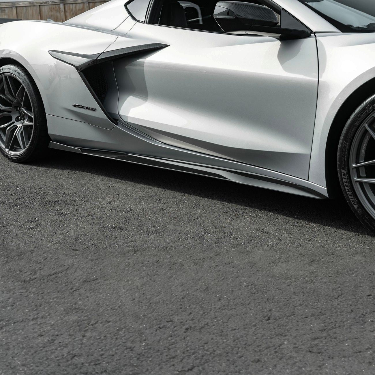 Corvette C8 EOS Performance Package Side Skirts