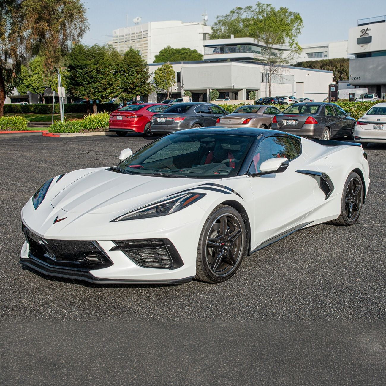 Corvette C8 GM Z51 Style Add-On Side Skirts