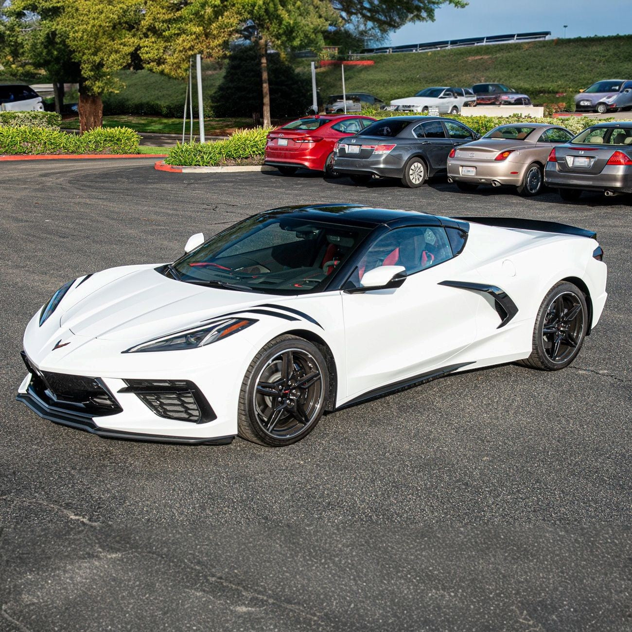 Corvette C8 GM Z51 Style Add-On Side Skirts
