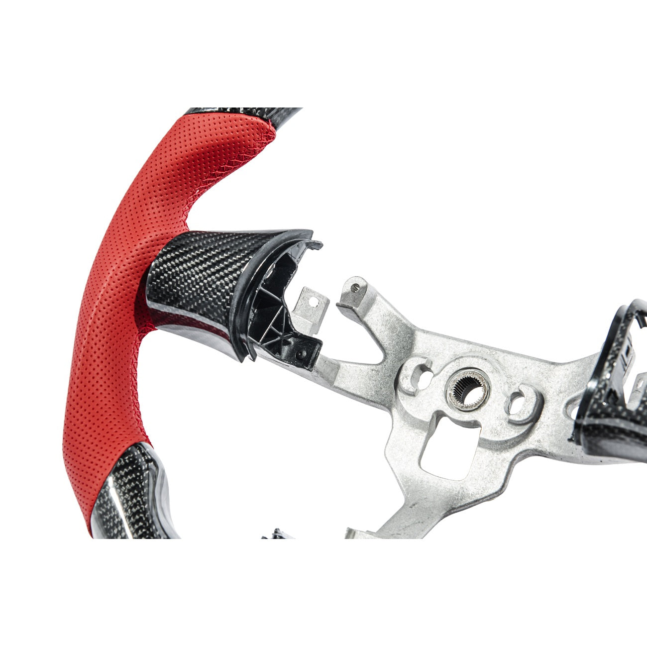 Corvette C6 Carbon Fiber Steering Wheel and Spoke Cover Package