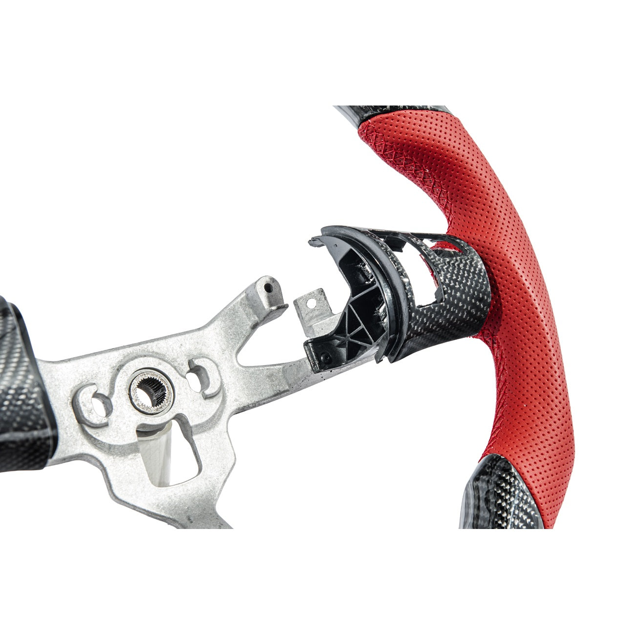 Corvette C6 Carbon Fiber Steering Wheel and Spoke Cover Package