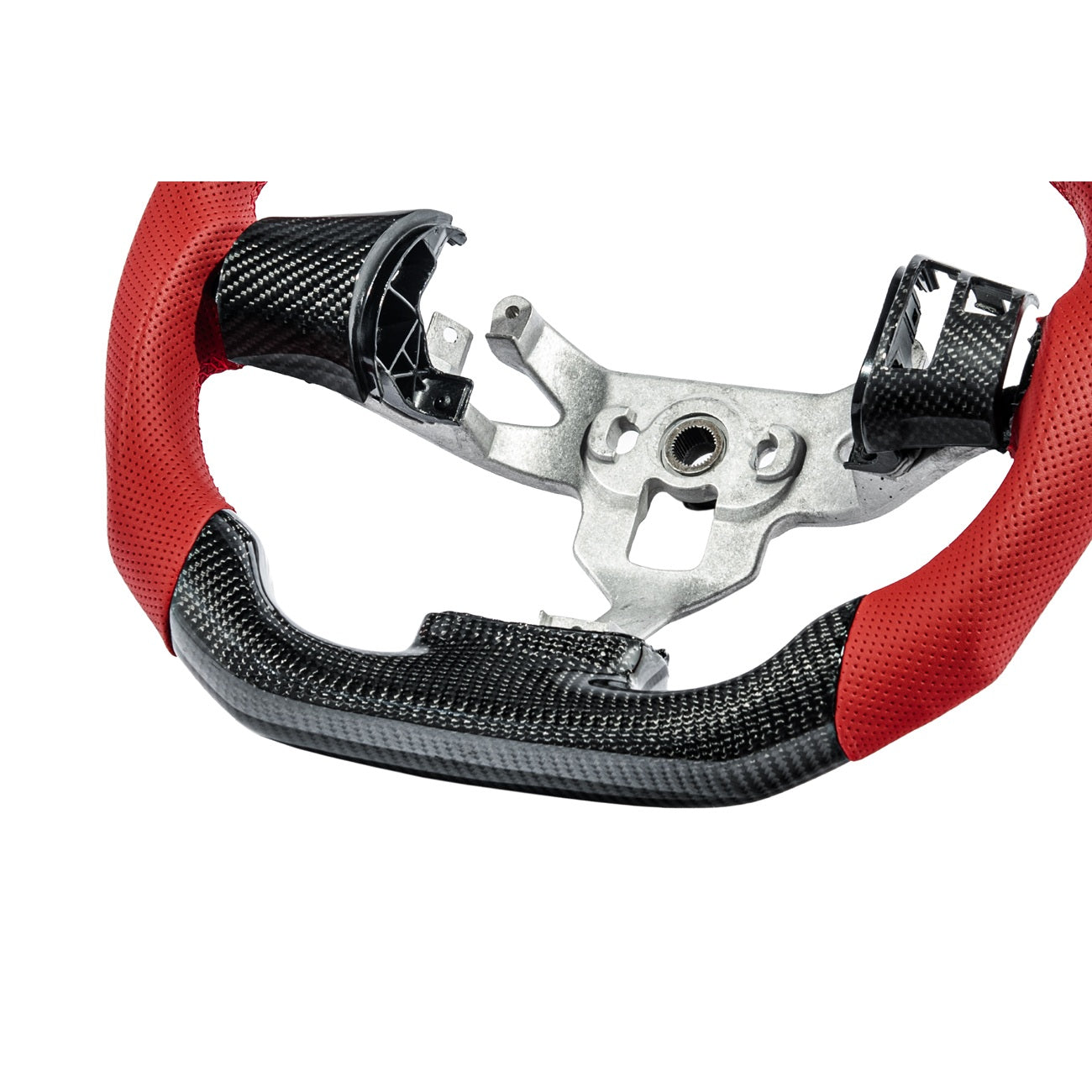 Corvette C6 Carbon Fiber Steering Wheel and Spoke Cover Package