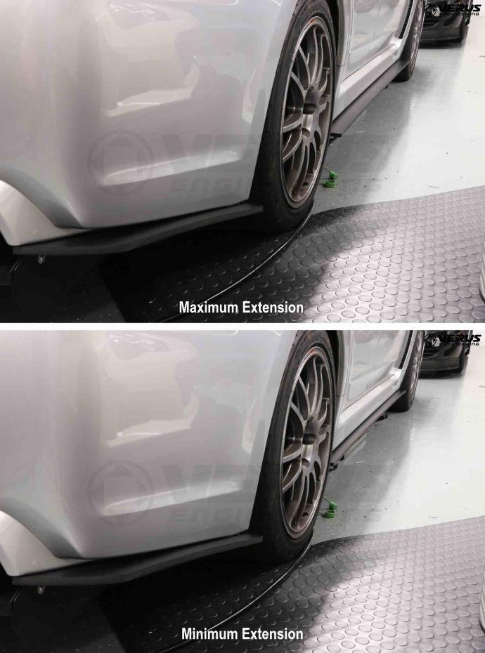 Street Side Splitter Kit - WRX/STI (GR/GV)