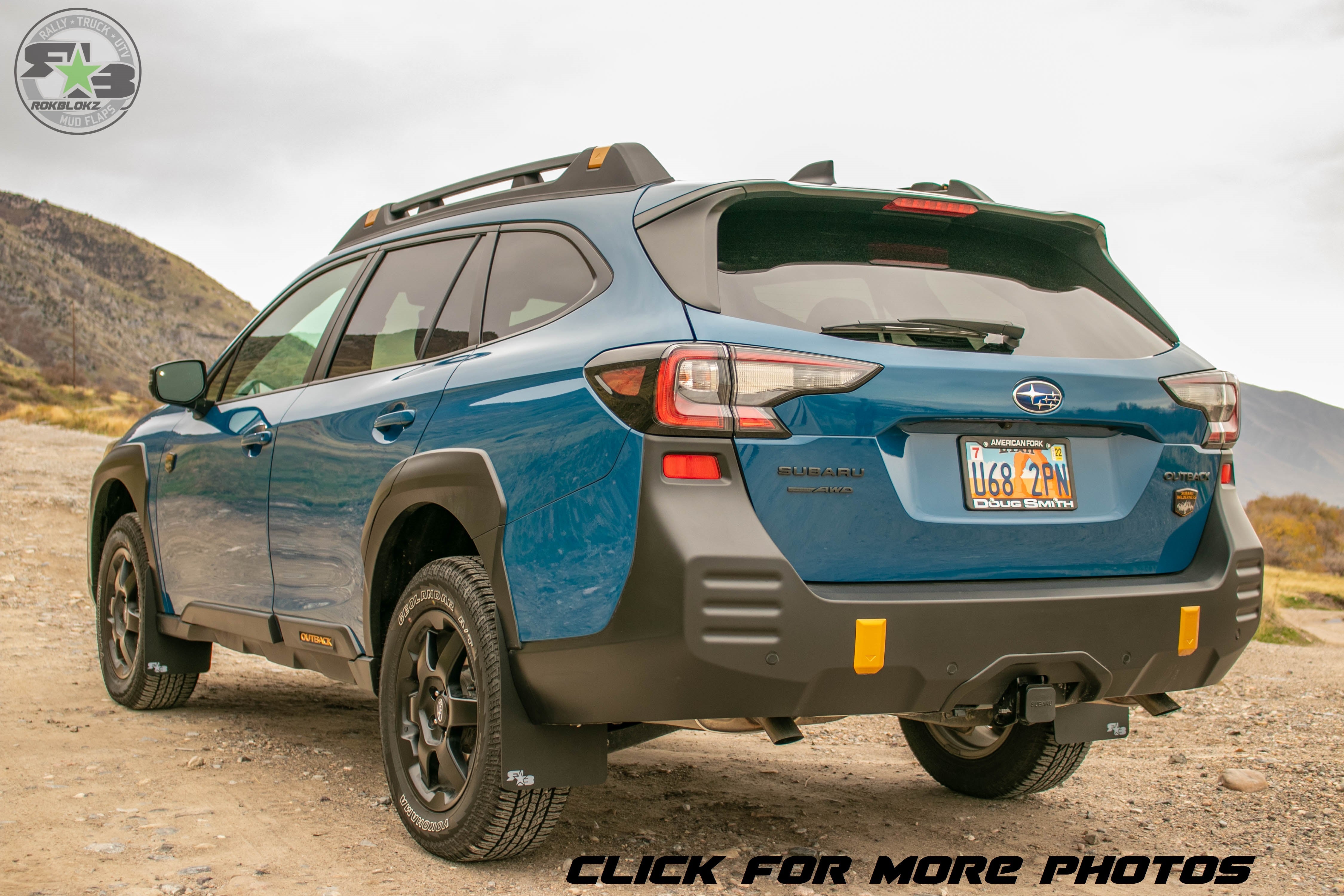 Subaru Outback WILDERNESS 2021-2025 Rally Mud Flaps
