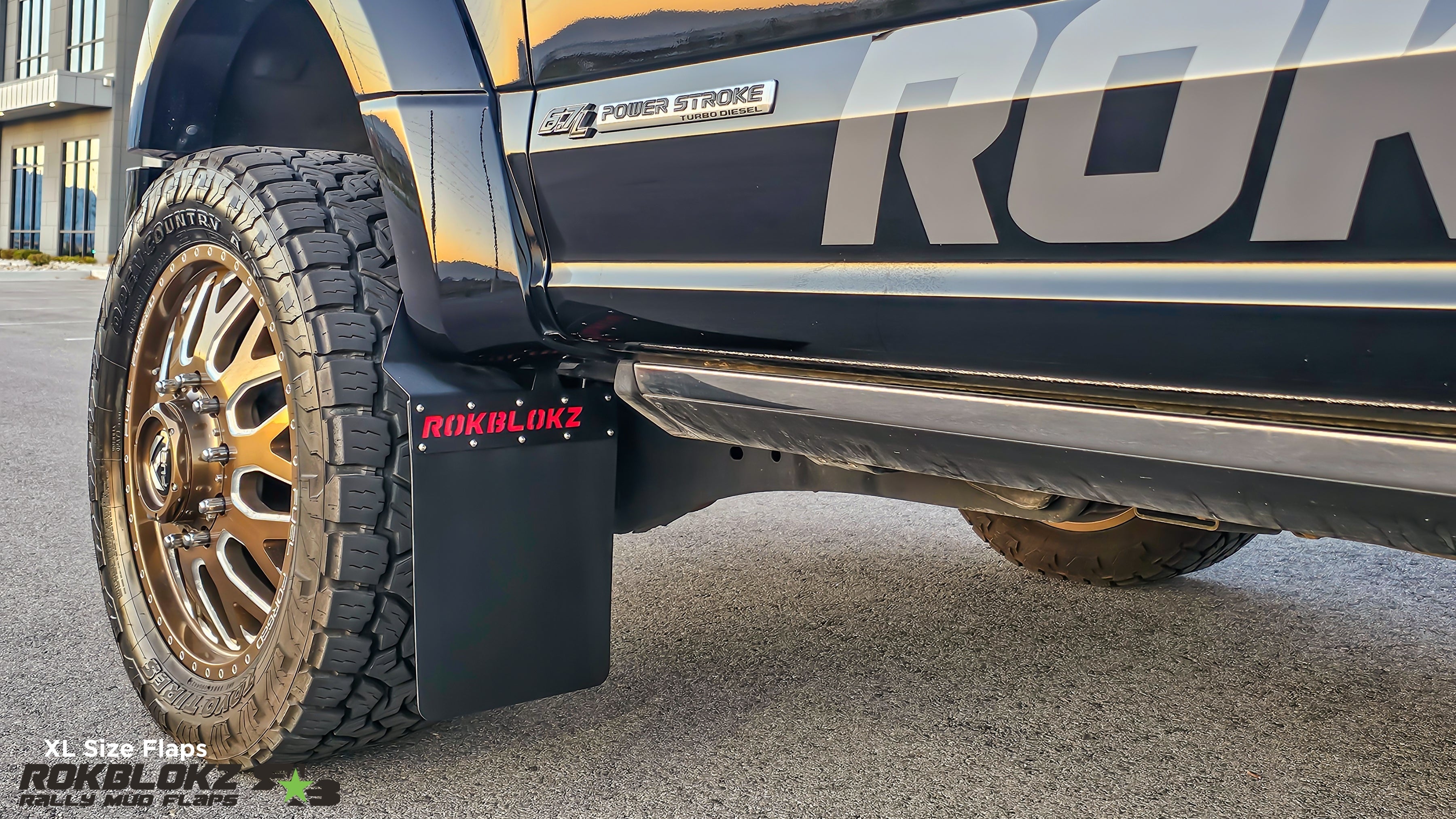 Ford F-450 SUPER DUTY DRW (Dually) 2017+ Mud Flaps