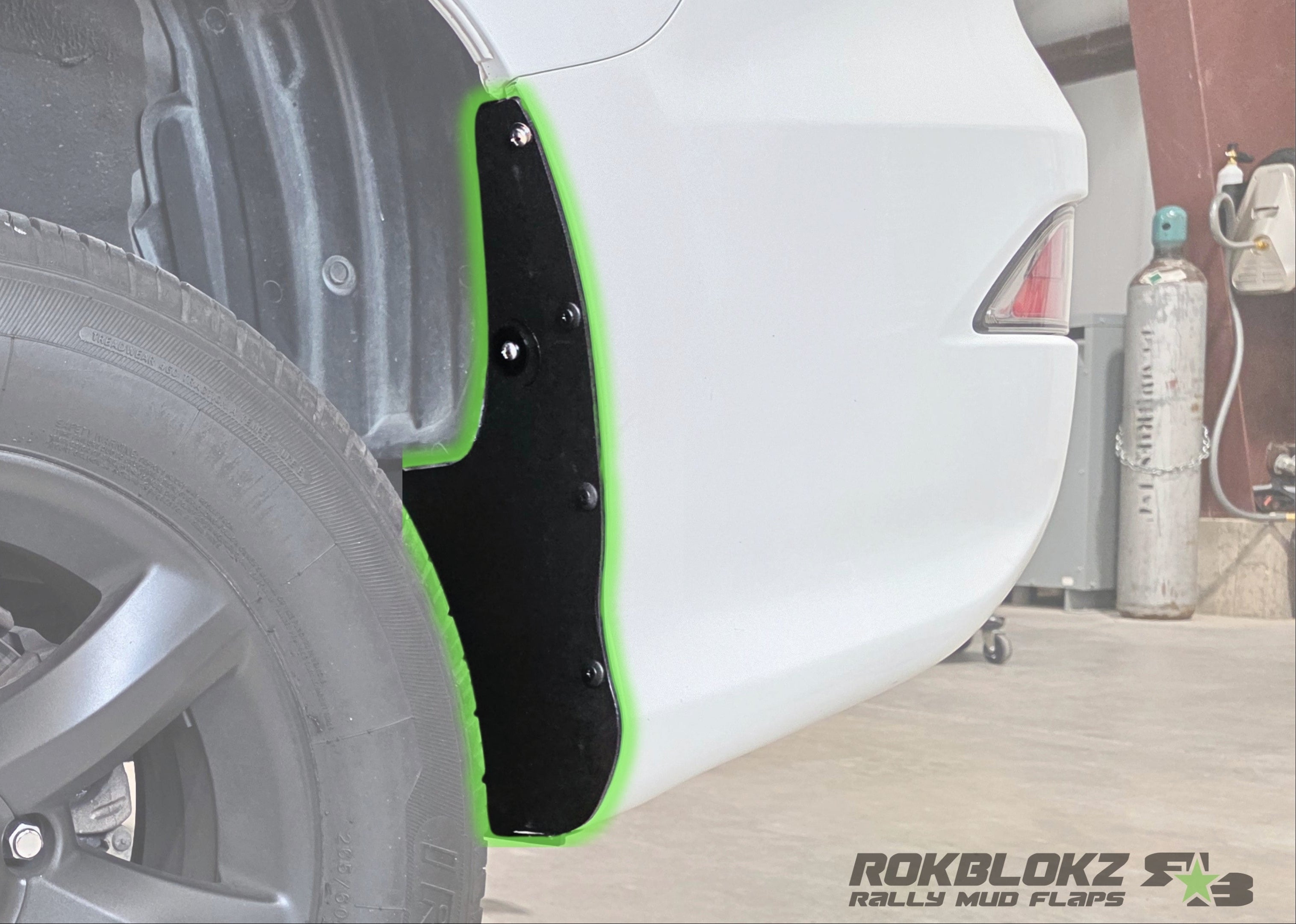 Lexus GX 460 2010-2023 Splash Guard / Mud Flap Delete