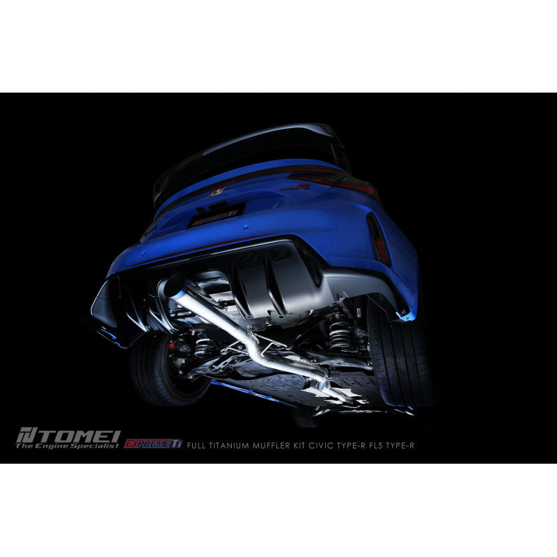 Tomei Full Titanium Muffler EXPREME Ti CIVIC Type-R FL5 Type-R (Single) - Tomei EXPREME Ti titanium exhaust TB6090-HN06D