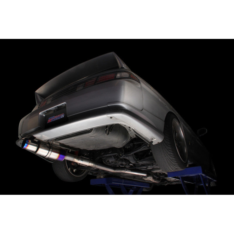 Tomei Full Titanium Muffler EXPREME Ti SILVIA/240SX S14 SR20DET/KA24DE - Tomei EXPREME Ti titanium exhaust TB6090-NS08B