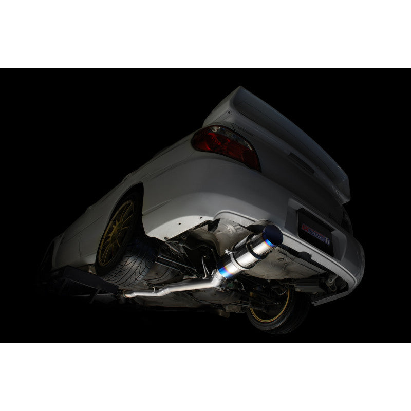 Tomei Full Titanium Muffler EXPREME Ti WRX/STI GDB A-D JDM - Tomei EXPREME Ti titanium exhaust TB6090-SB01A