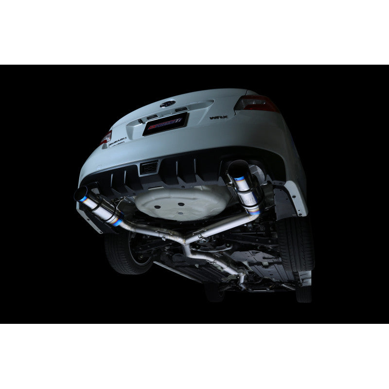 Tomei Full Titanium Muffler EXPREME Ti WRX/STI GV/VA Type-D (Dual) - Tomei EXPREME Ti titanium exhaust TB6090-SB02D