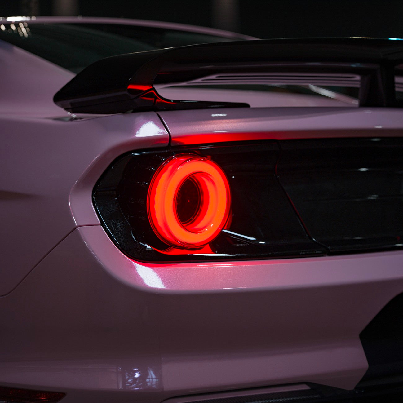2015-2023 Ford Mustang Ferrari Style LED Red Lens Sequential Rear Taillights