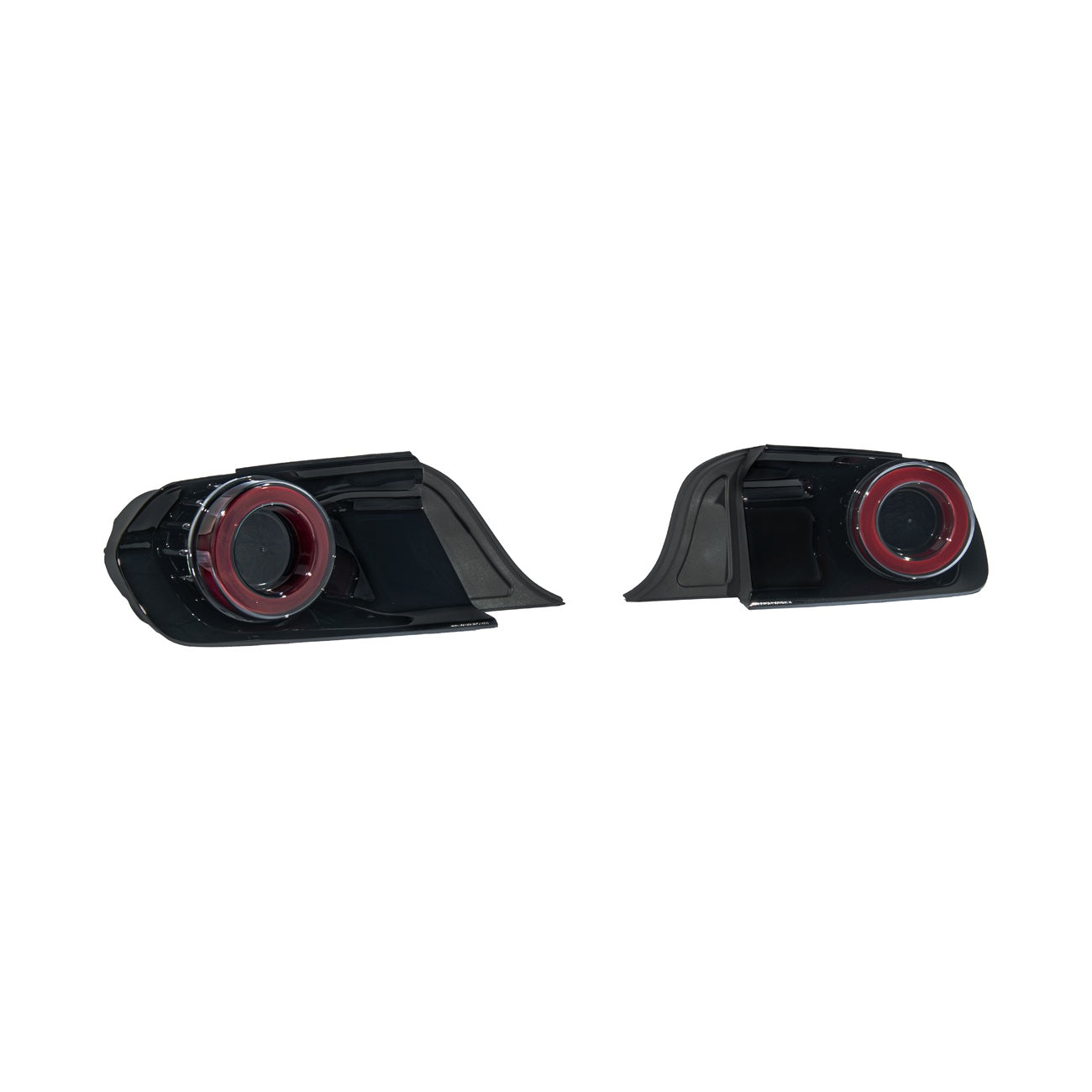 2015-2023 Ford Mustang Ferrari Style LED Red Lens Sequential Rear Taillights