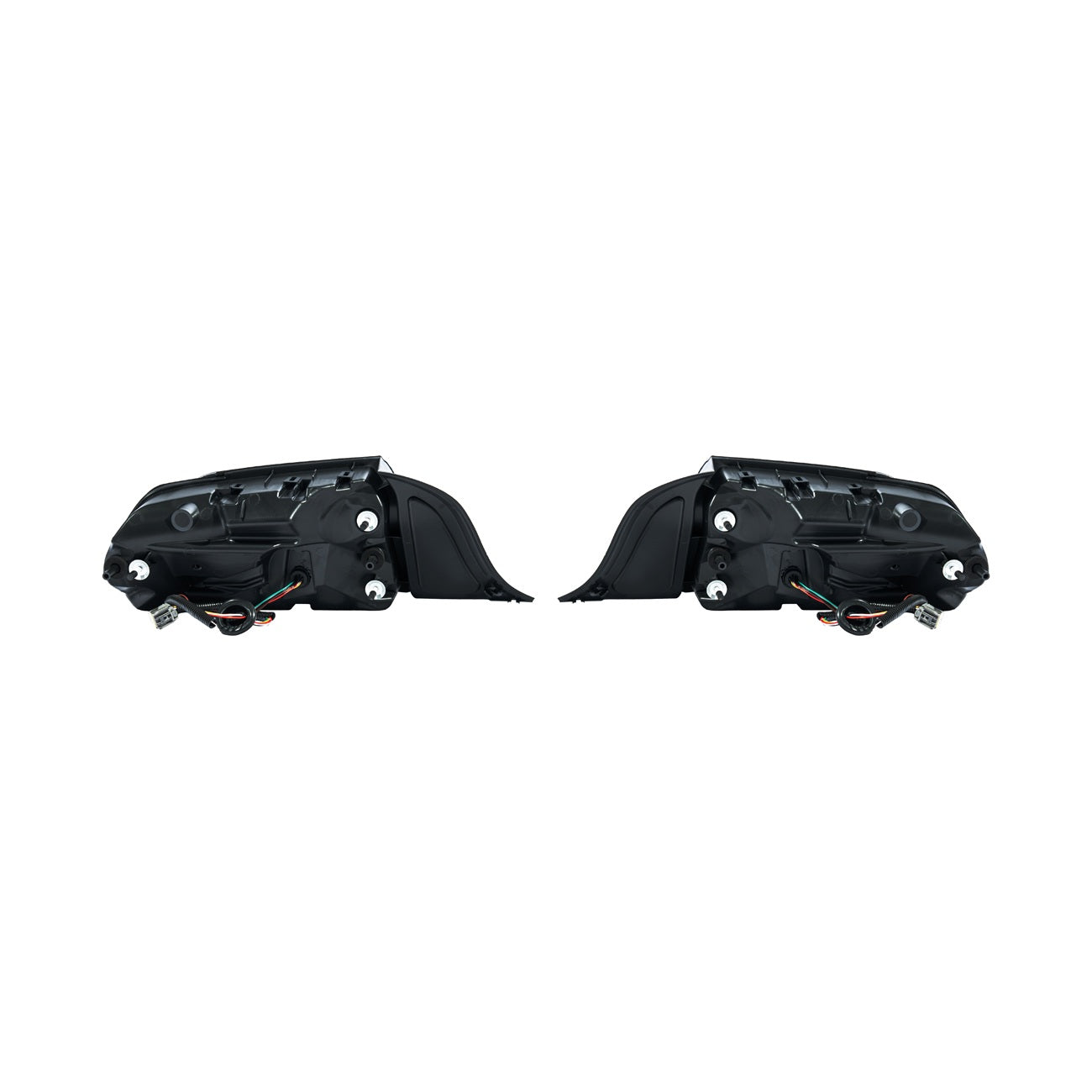 2015-2023 Ford Mustang Ferrari Style LED Red Lens Sequential Rear Taillights