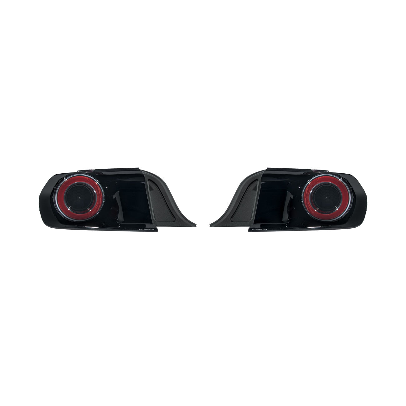 2015-2023 Ford Mustang Ferrari Style LED Red Lens Sequential Rear Taillights