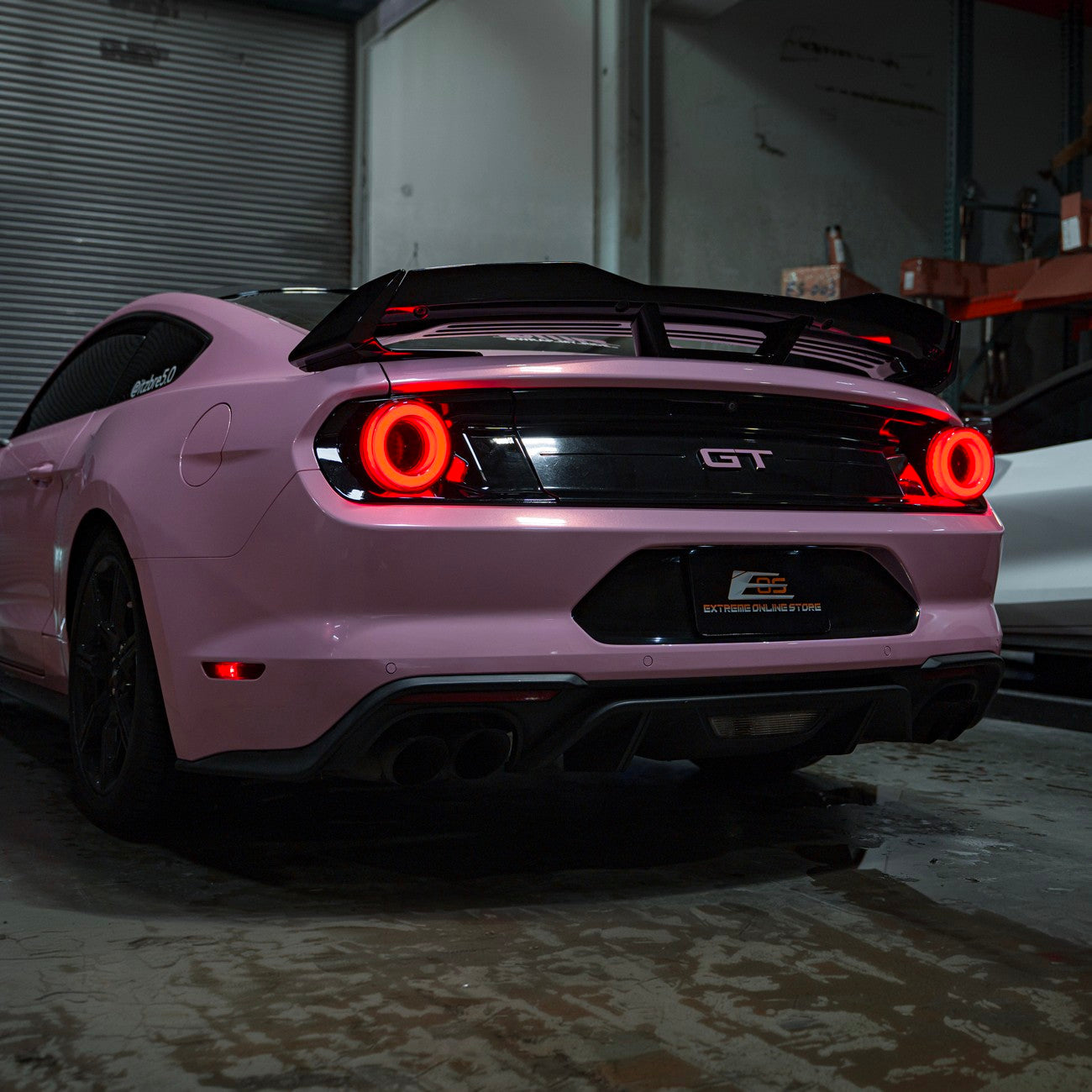 2015-2023 Ford Mustang Ferrari Style LED Red Lens Sequential Rear Taillights