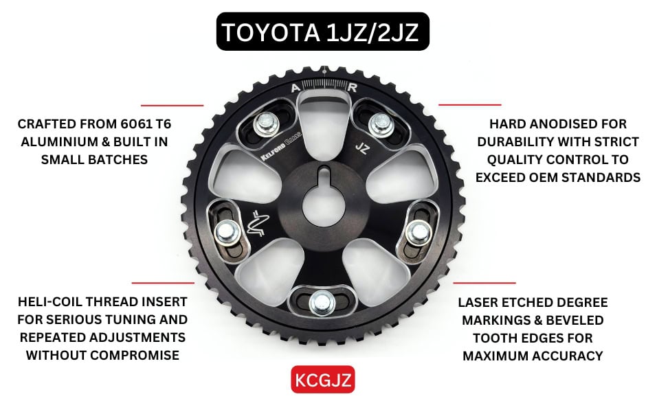 TOYOTA 1JZ-2JZ SINGLE VERNIER PULLEY