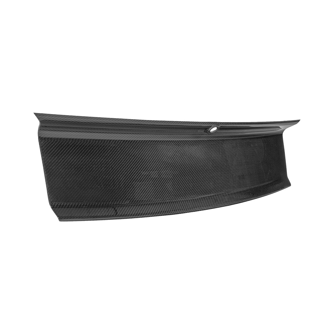 2015-2017 Ford Mustang Carbon Fiber Factory Style Rear Trunk Deck Lid Applique Panel Cover Overlay
