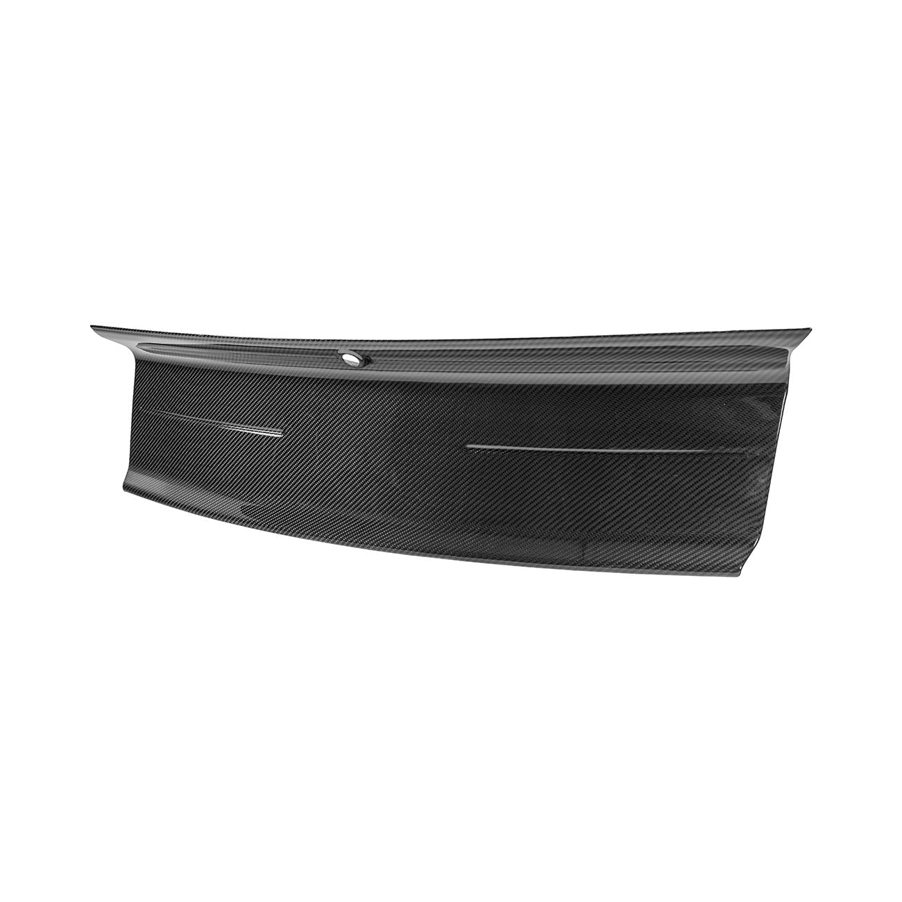 2018-2023 Ford Mustang Carbon Fiber Factory Style Rear Trunk Deck Lid Applique Panel Cover