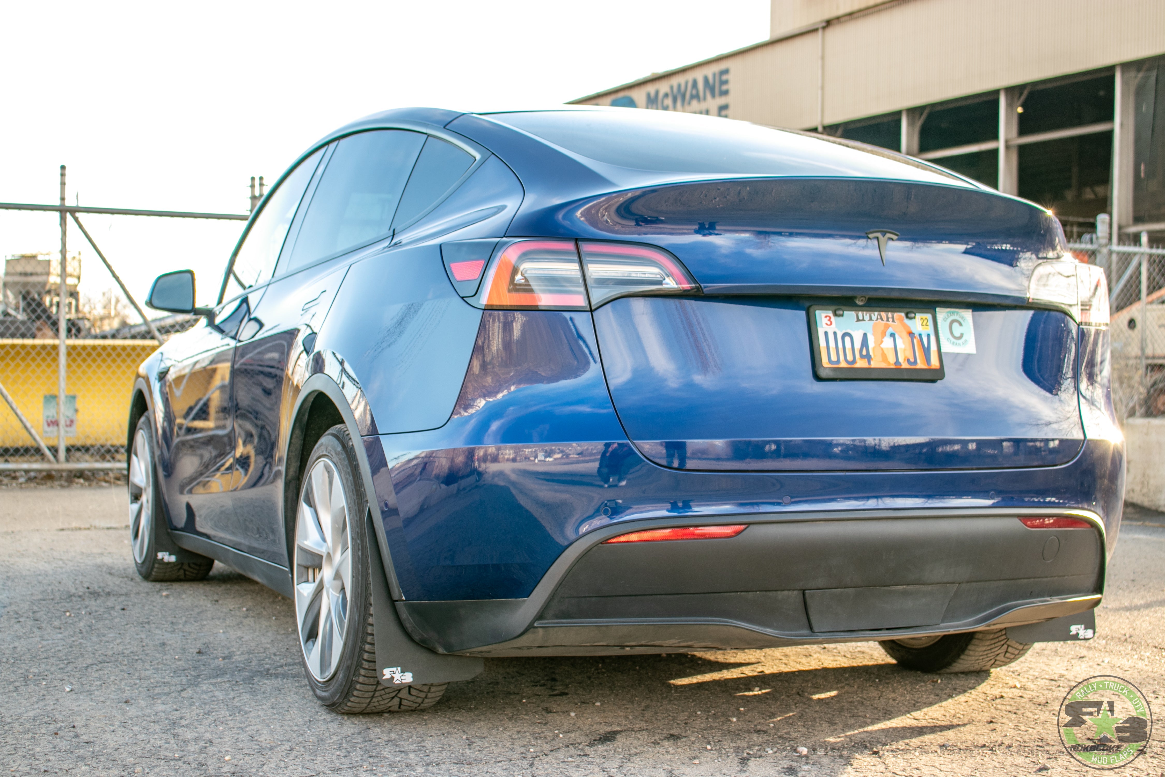 Tesla Model Y 2020-2024 Rally Mud Flaps