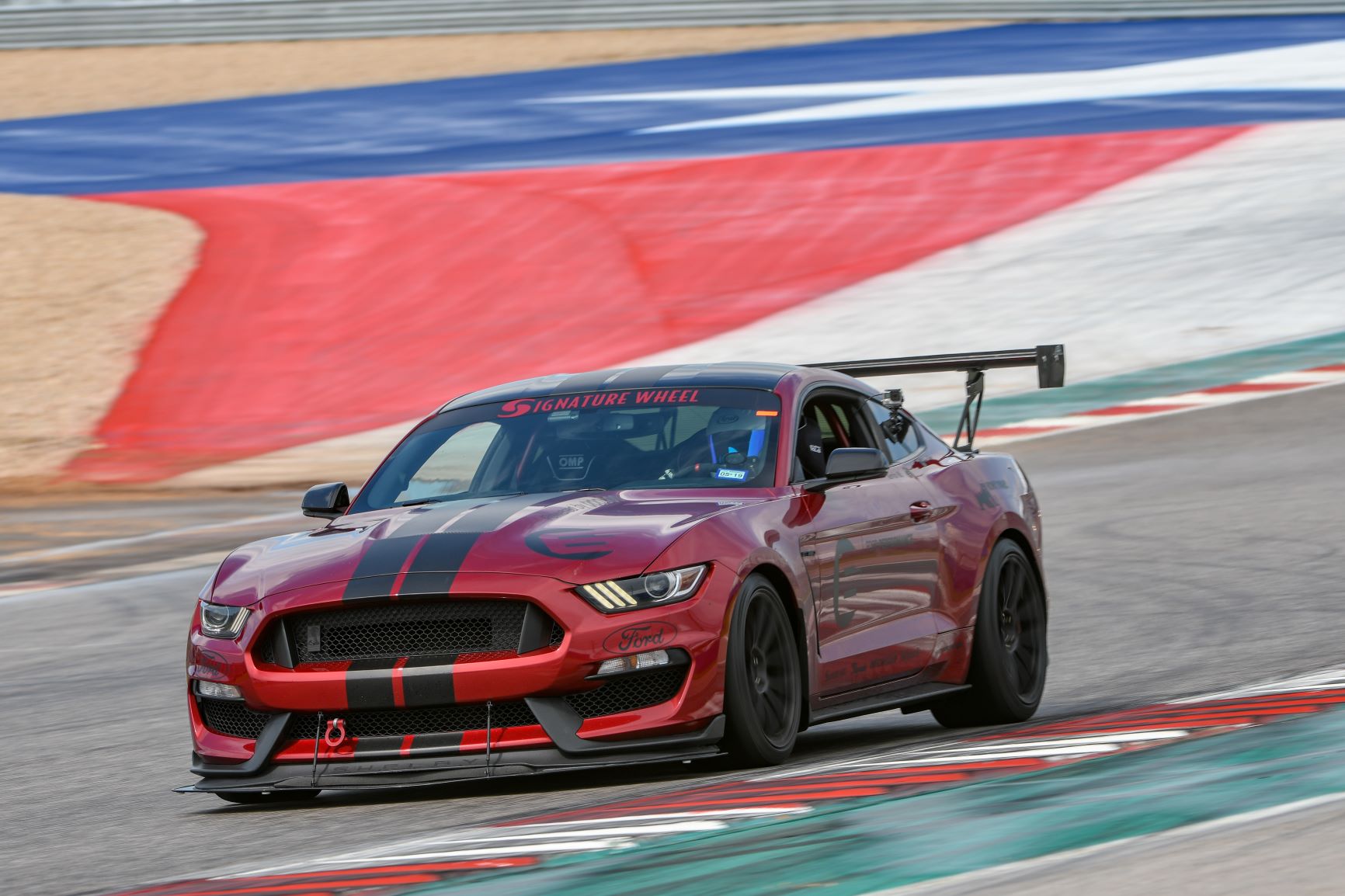 Ford Mustang Shelby GT350 GT500 S550 GT250 Carbon Fiber Adjustable Wing 2015-2017