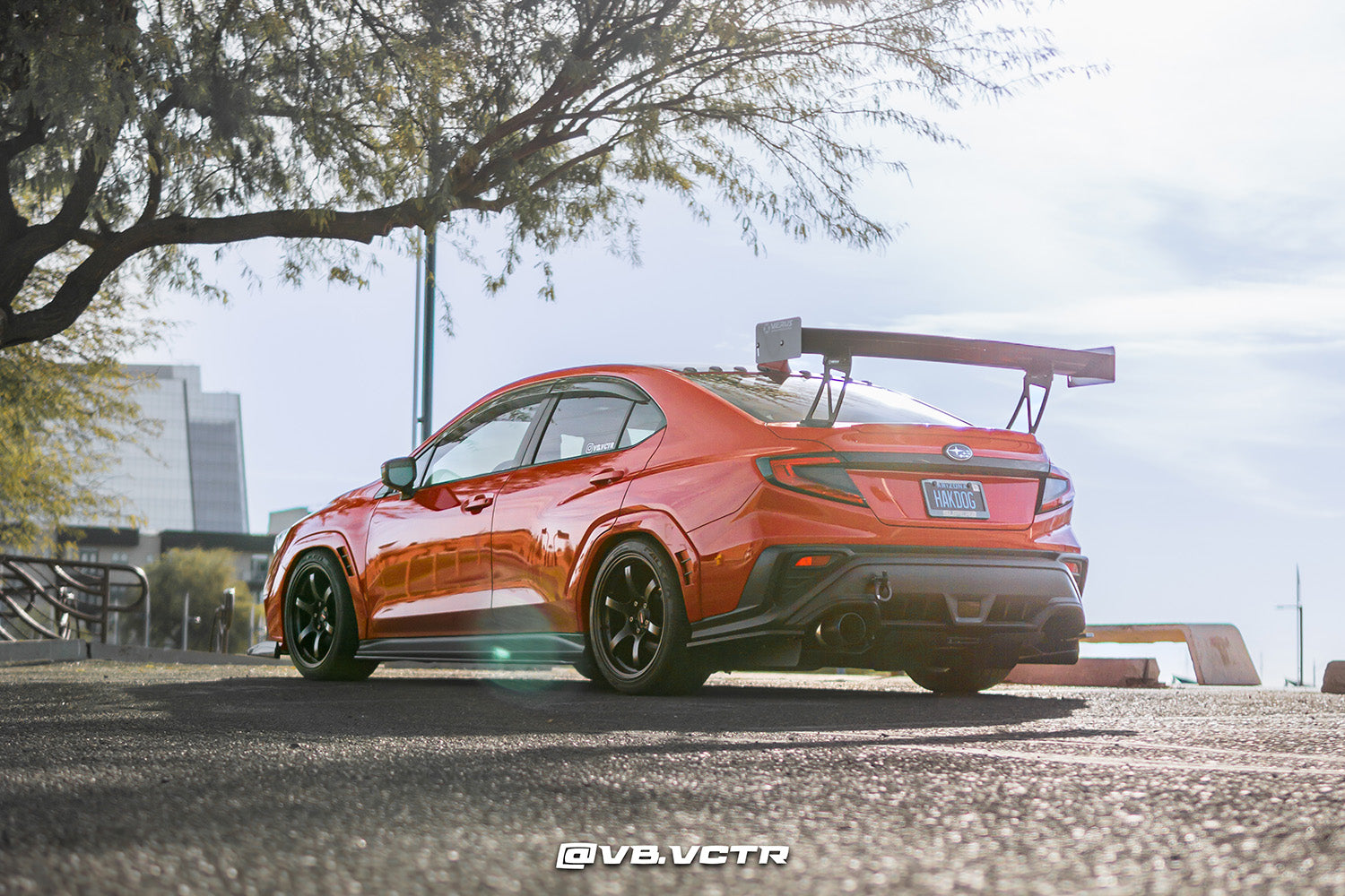 Bottom Mount UCW Rear Wing Kit - Subaru WRX (VB)