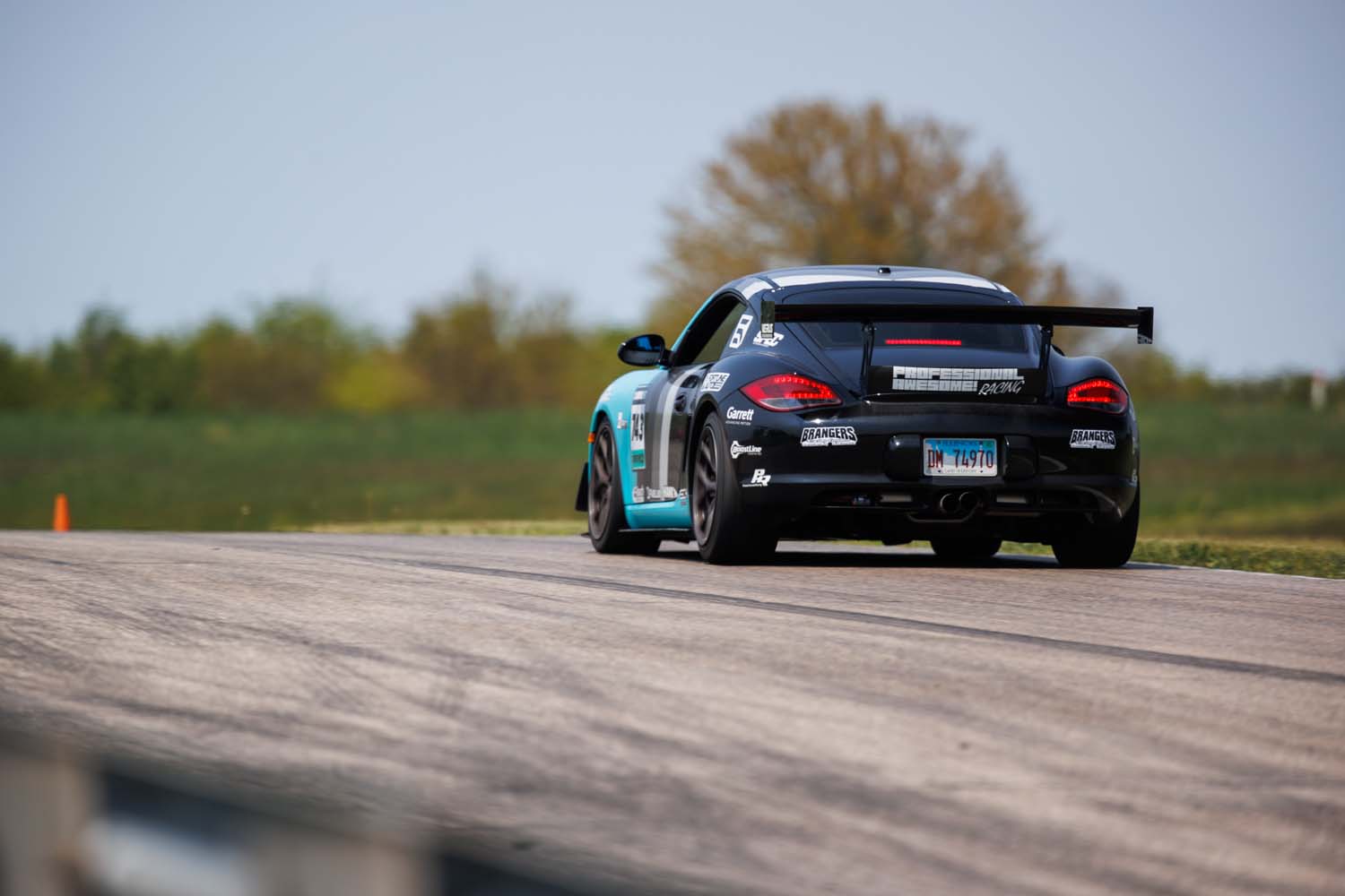UCW Rear Wing Kit - 987 Porsche Cayman
