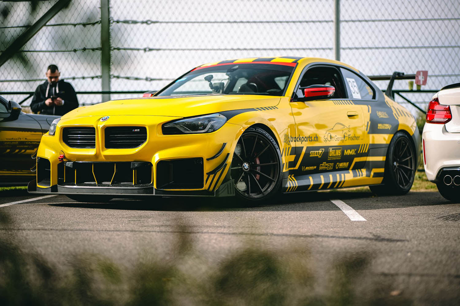 UCW Swan Neck Rear Wing Kit - G87 BMW M2
