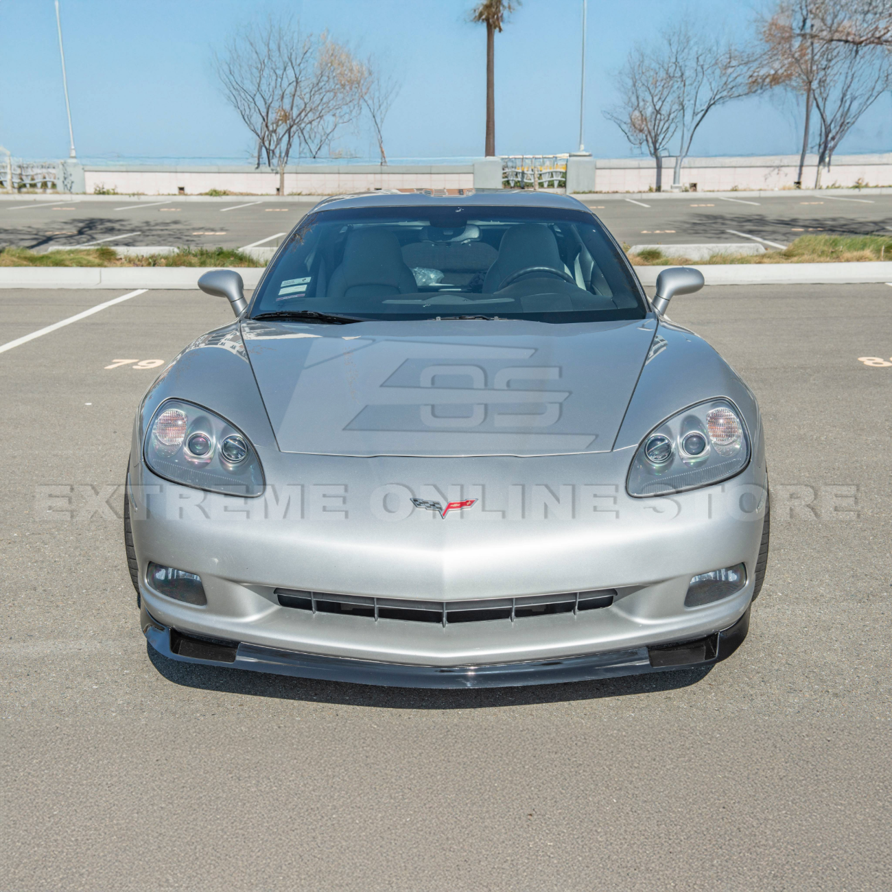 Corvette C6 Base Model ZR1 Conversion Front Splitter Lip