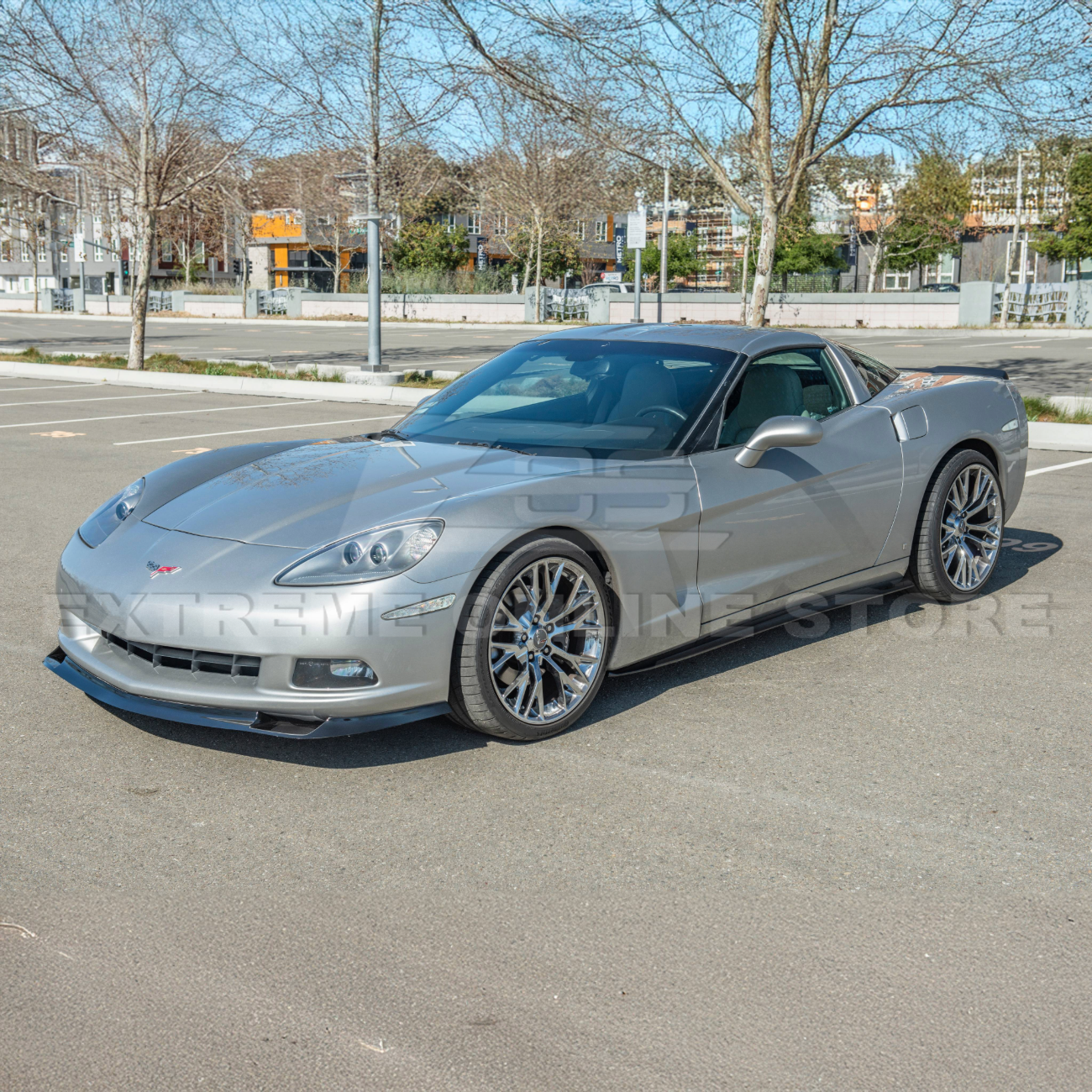 Corvette C6 Base Model ZR1 Conversion Front Splitter Lip