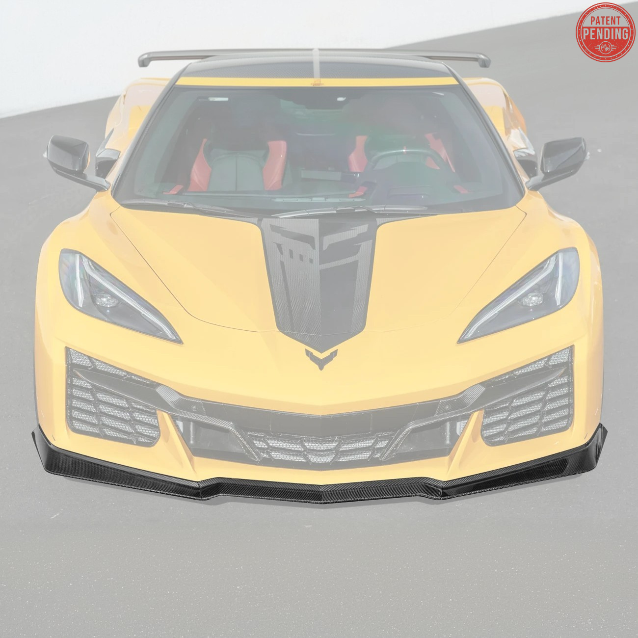 Corvette C8 Z06 / E-Ray DRY CARBON FIBER Front Splitter [Z07 Extended Package]