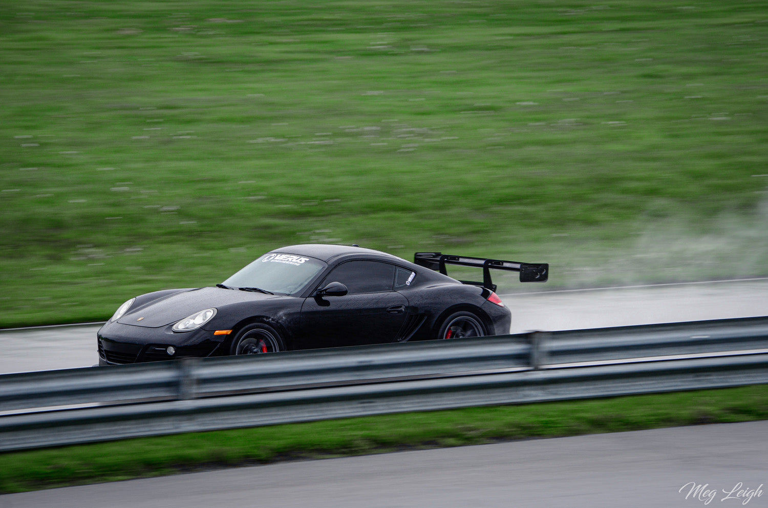 V1X Rear Wing Kit, Includes Carbon Spoiler - 987 Porsche Cayman