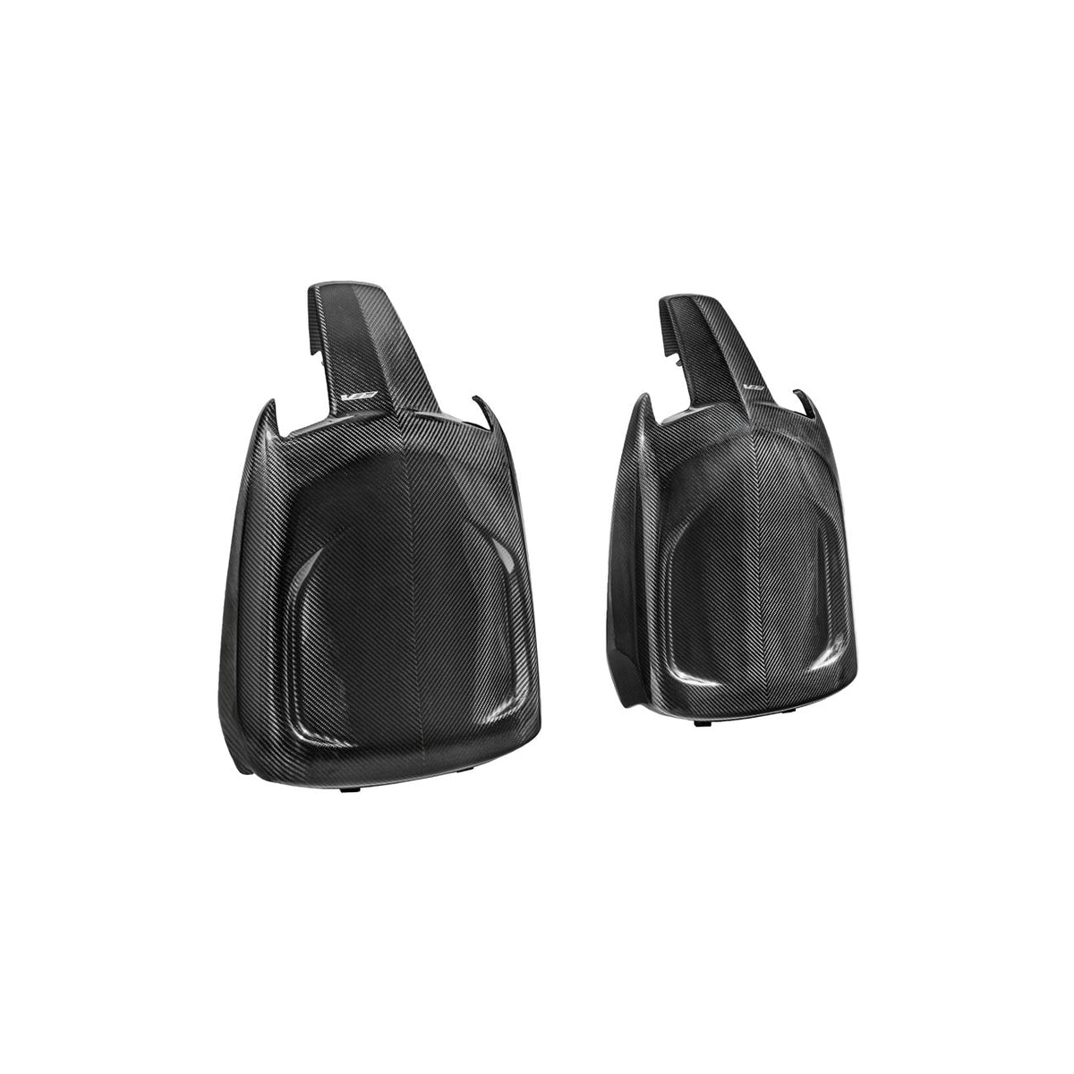 2020-Up Cadillac CT5 Dry Carbon Fiber High-Performance Front Bucket Seat Back Replacement Covers