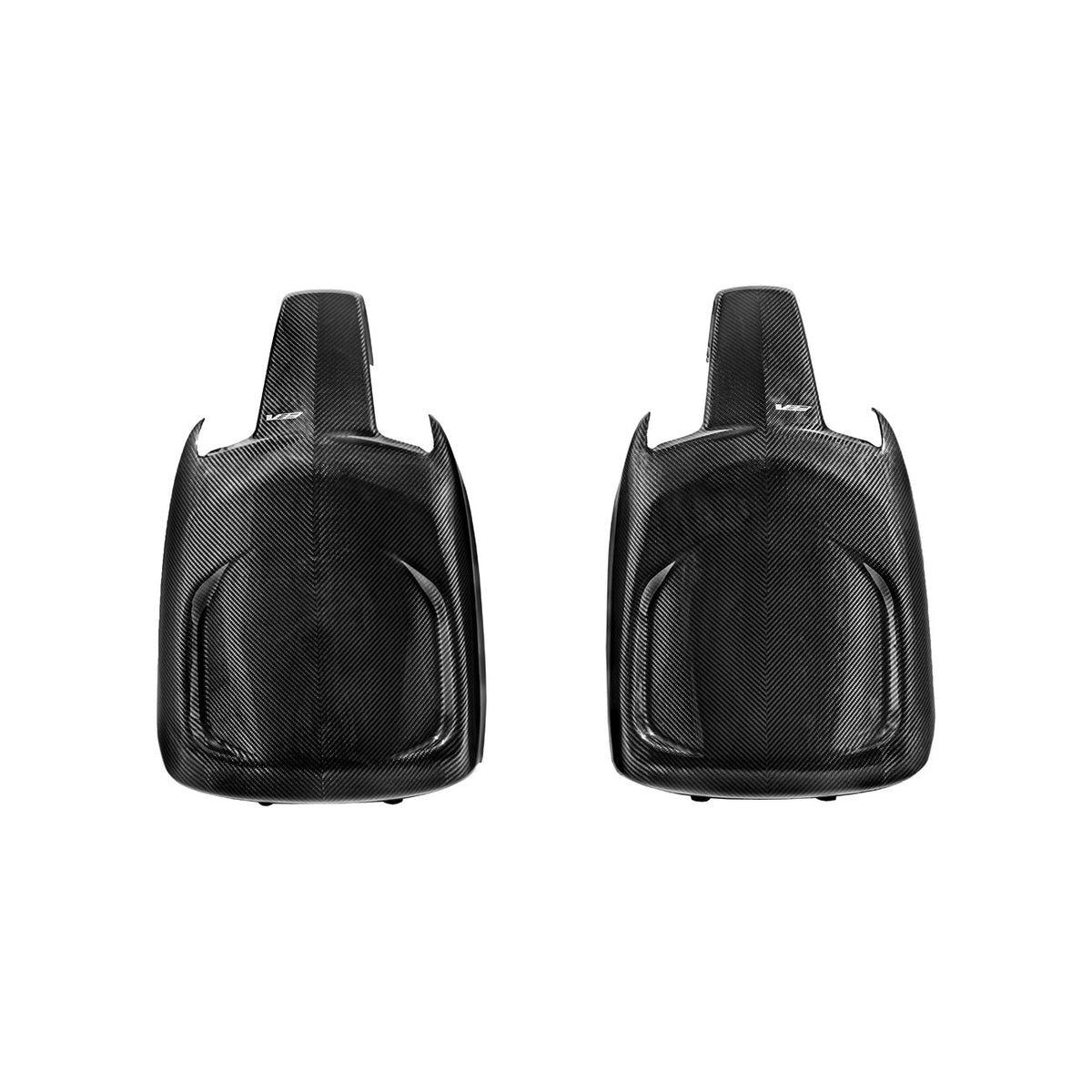 2020-Up Cadillac CT5 Dry Carbon Fiber High-Performance Front Bucket Seat Back Replacement Covers