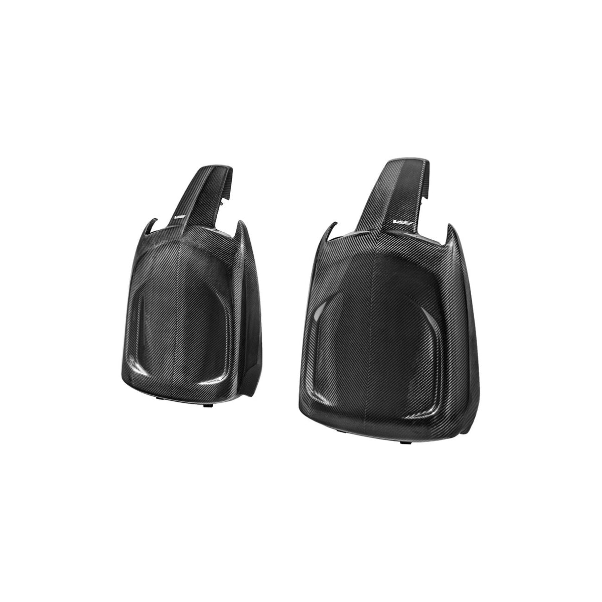 2020-Up Cadillac CT5 Dry Carbon Fiber High-Performance Front Bucket Seat Back Replacement Covers