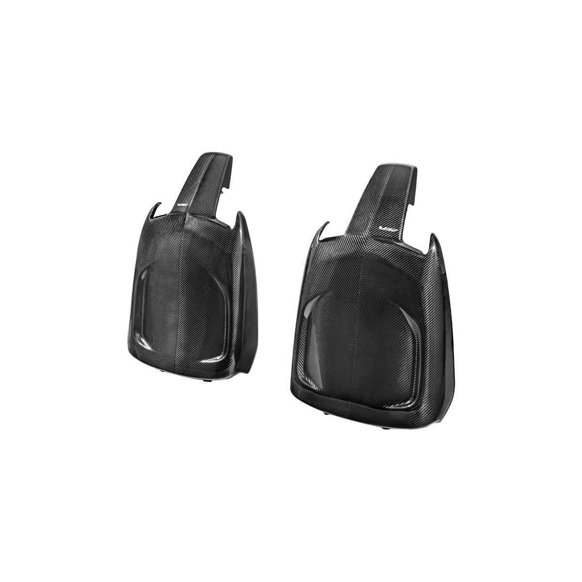 2020-Up Cadillac CT5 Dry Carbon Fiber High-Performance Front Bucket Seat Back Replacement Covers