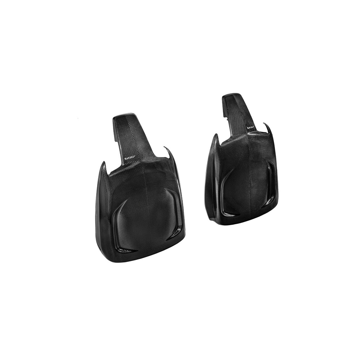 2020-Up Cadillac CT5 Dry Carbon Fiber High-Performance Front Bucket Seat Back Replacement Covers
