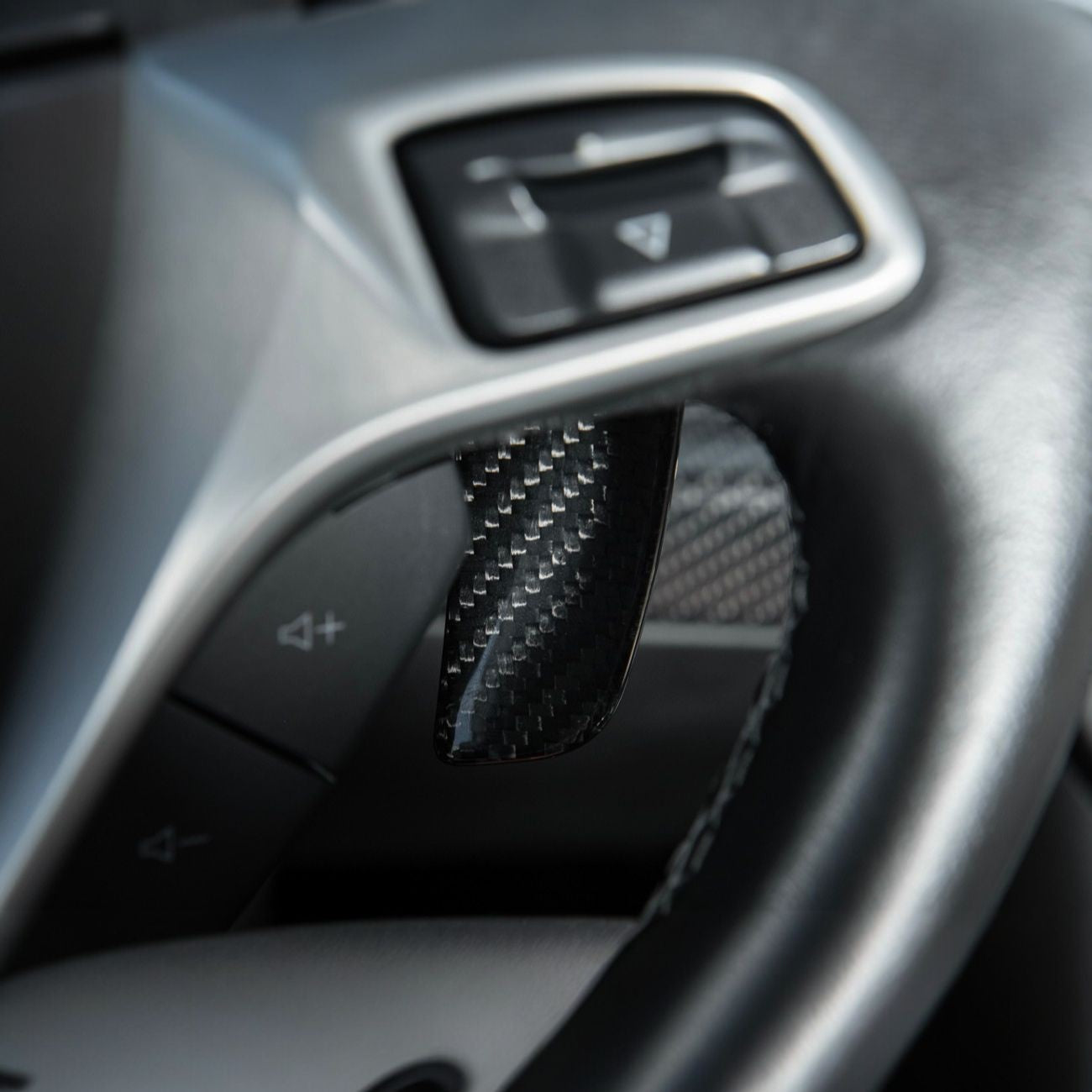 Corvette C7 Carbon Fiber Factory Extended Style Paddle Shifter Extensions