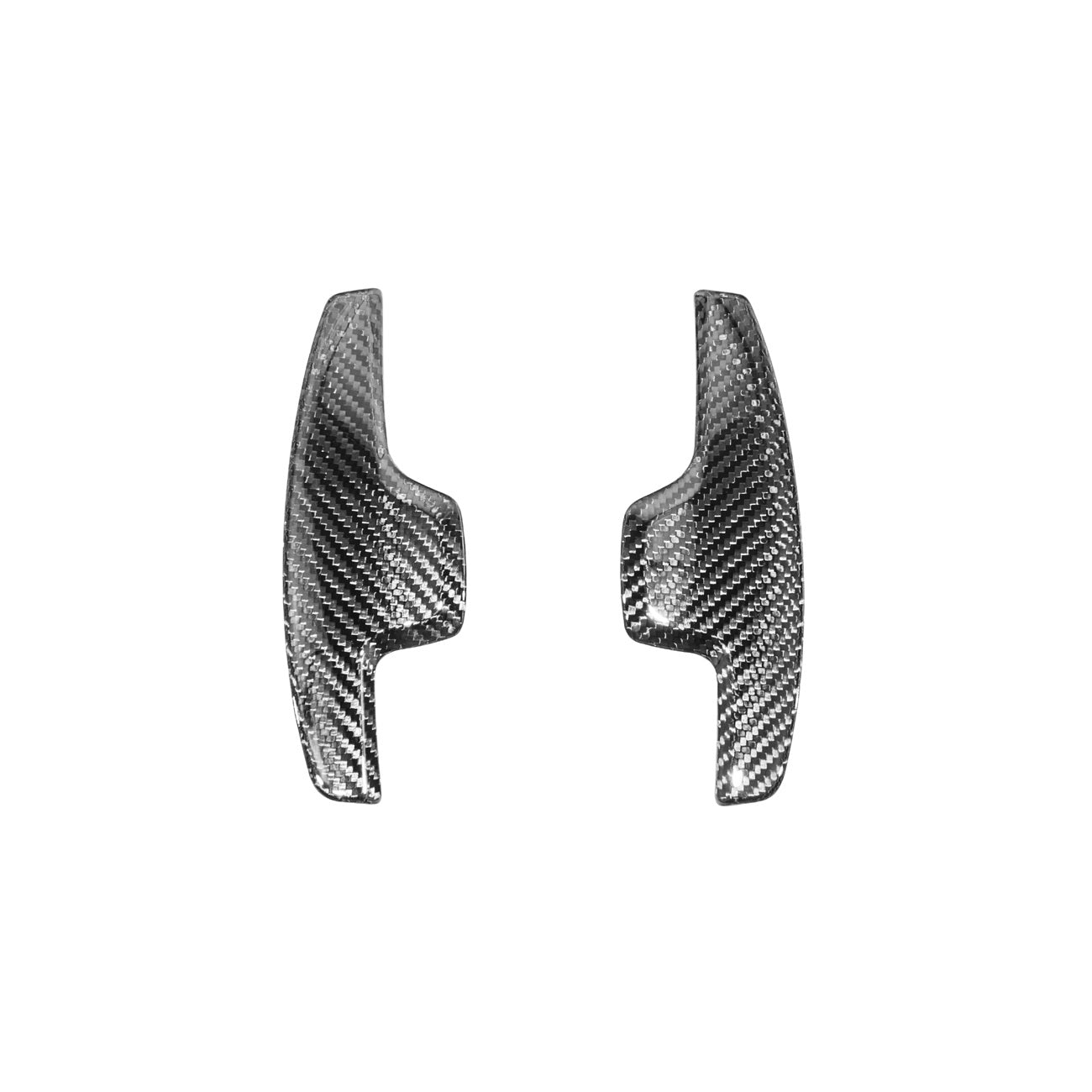 Corvette C7 Carbon Fiber Factory Extended Style Paddle Shifter Extensions