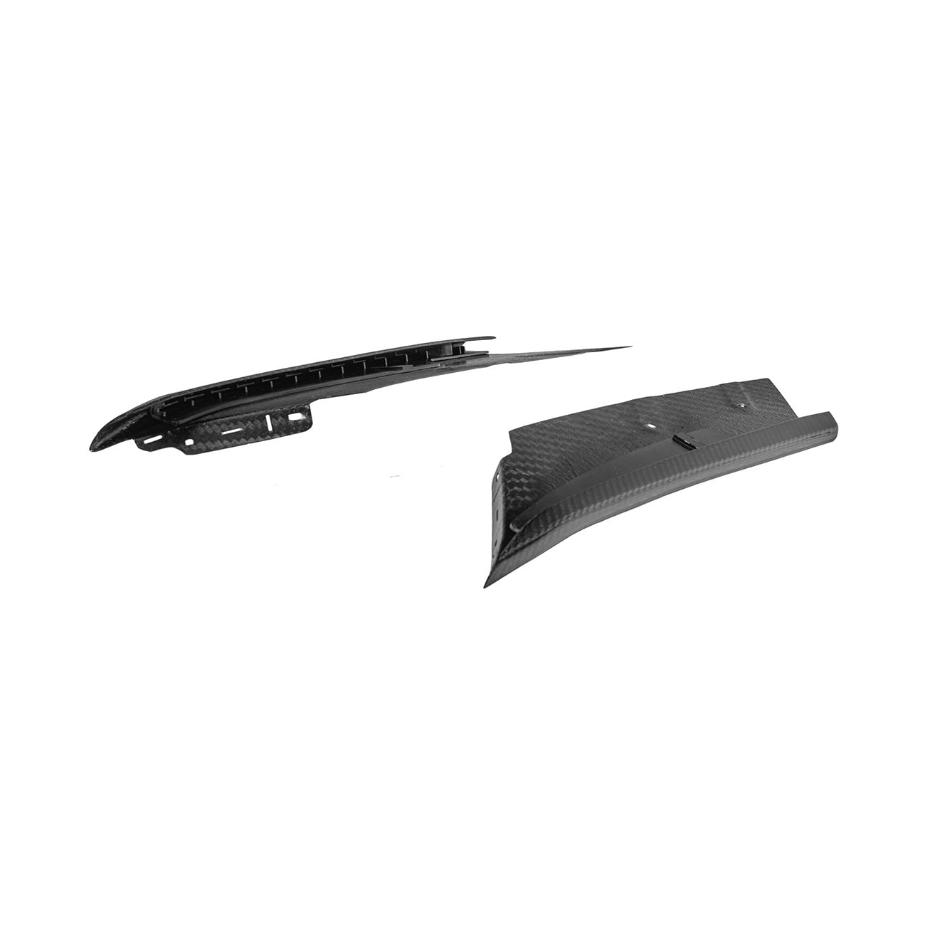 Corvette C8 Dry Carbon Fiber Side Air Intake Door Garnish Lower Trim