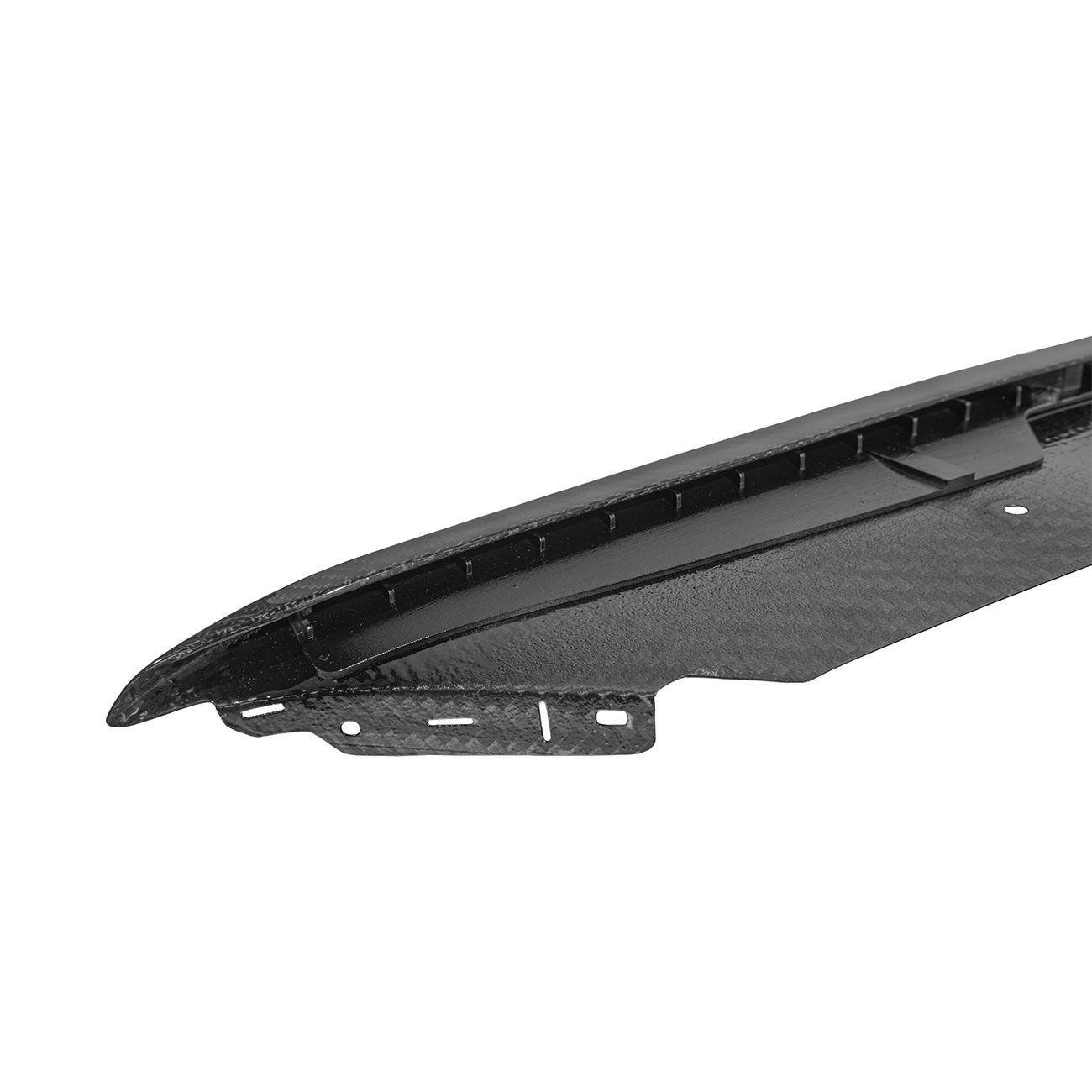 Corvette C8 Dry Carbon Fiber Side Air Intake Door Garnish Lower Trim