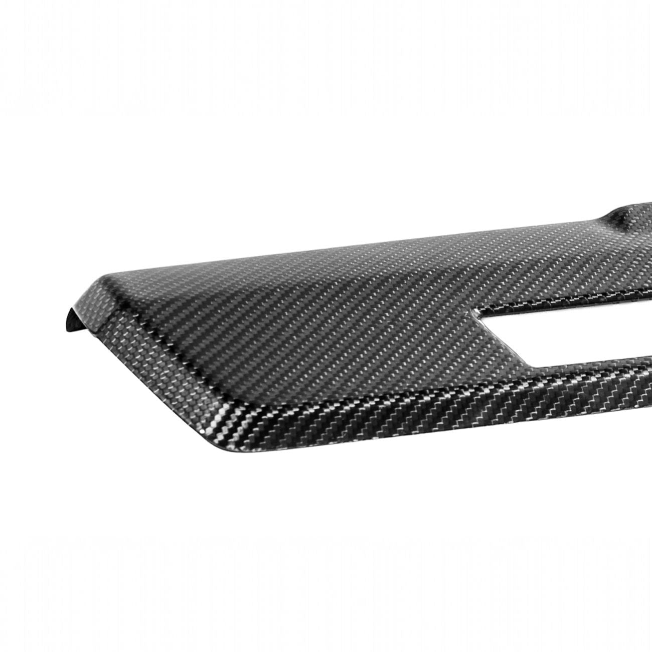 2021-Up Ford F-150 & F-150 Lightning Dry Carbon Fiber Tailgate Handle Cover Overlay