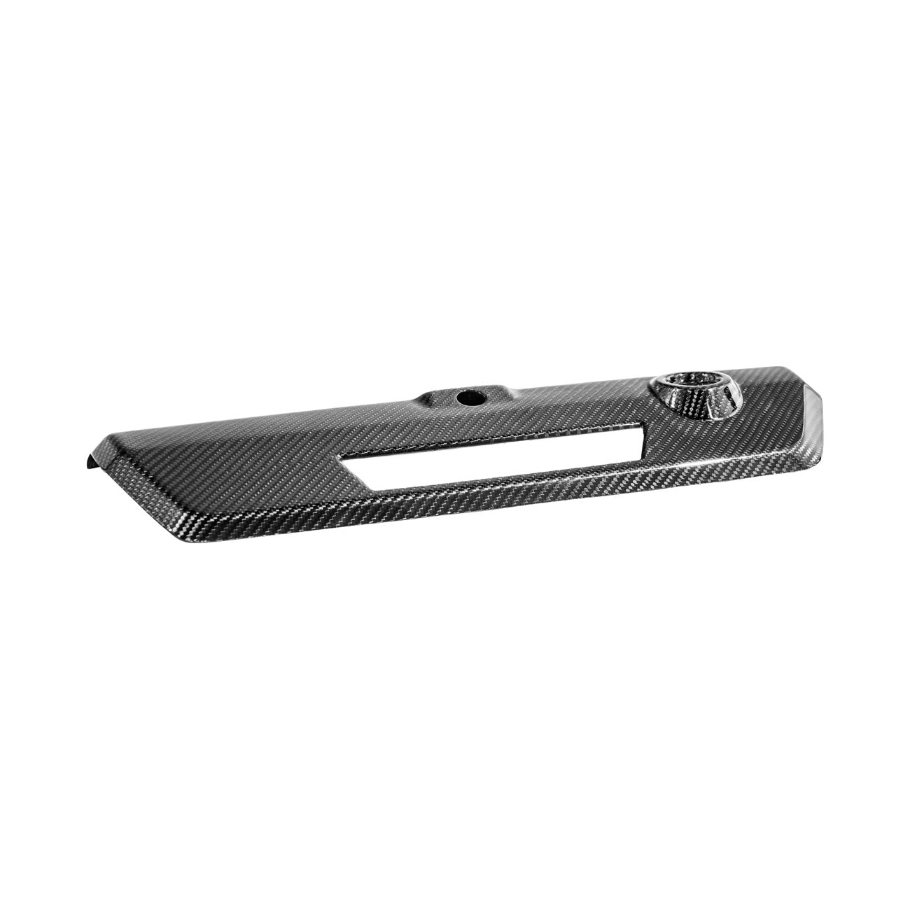 2021-Up Ford F-150 & F-150 Lightning Dry Carbon Fiber Tailgate Handle Cover Overlay
