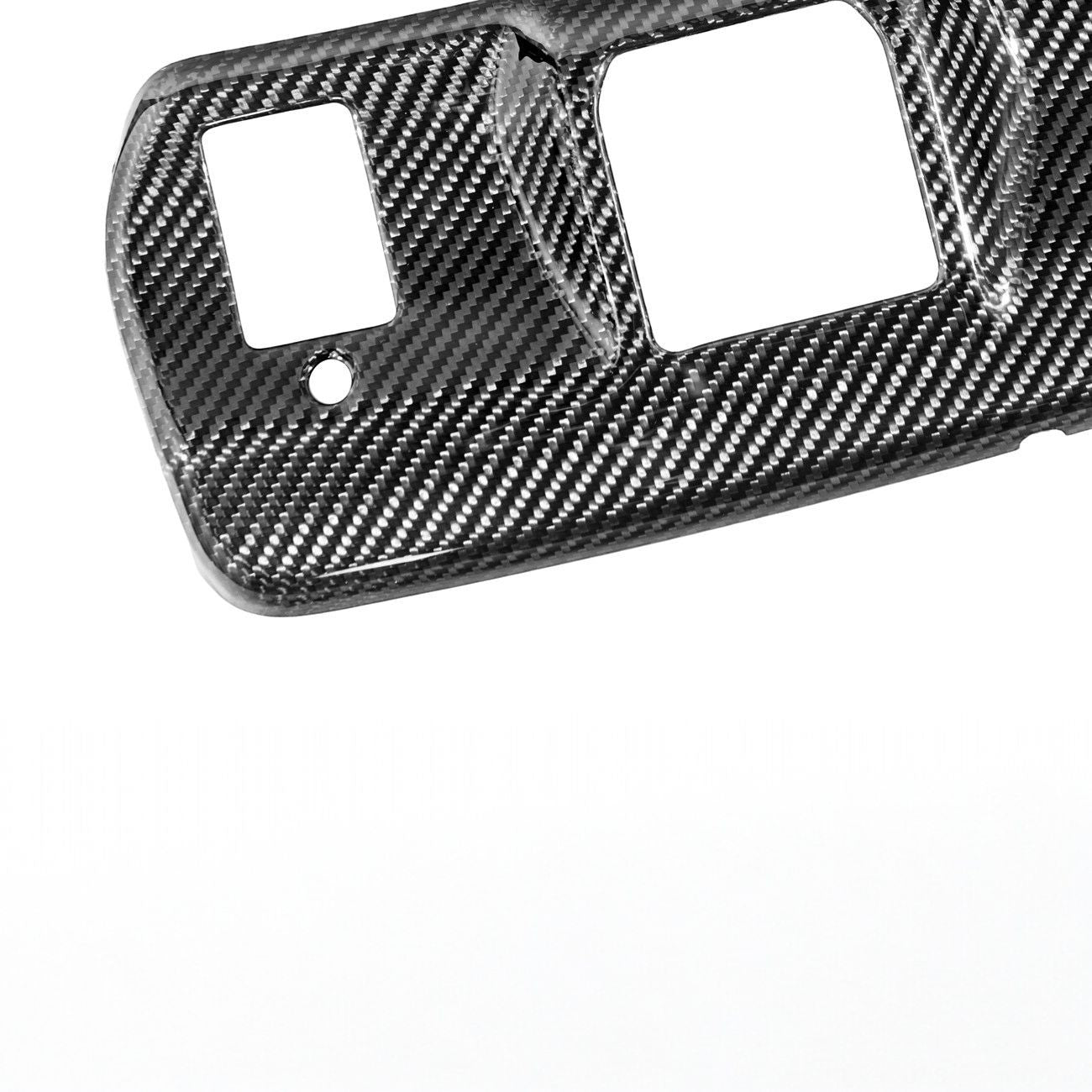 2021-Up Ford F-150 / F-150 Lightning Dry Carbon Fiber Rear View Mirror Panel Cover Overlays