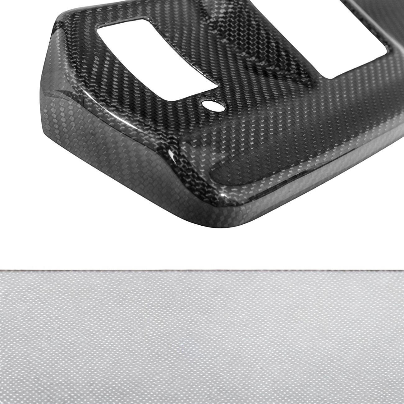 2021-Up Ford F-150 Dry Carbon Fiber Overhead Console Reading Light Panel Cover Overlay