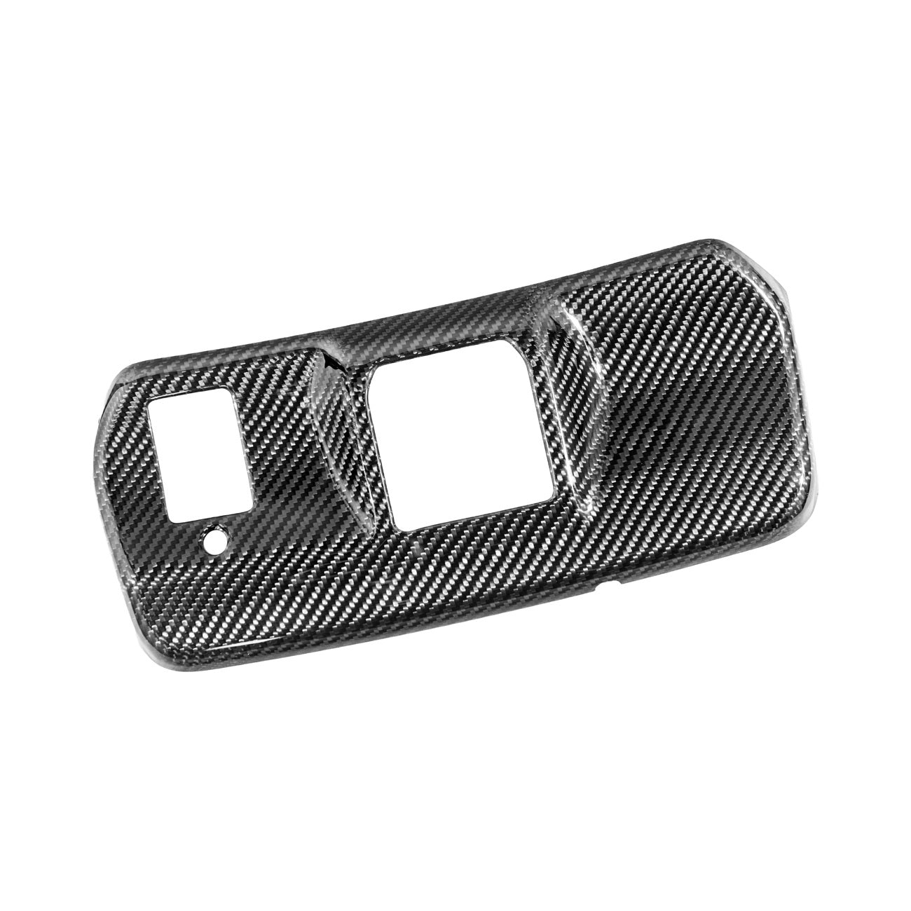 2021-Up Ford F-150 Dry Carbon Fiber Overhead Console Reading Light Panel Cover Overlay