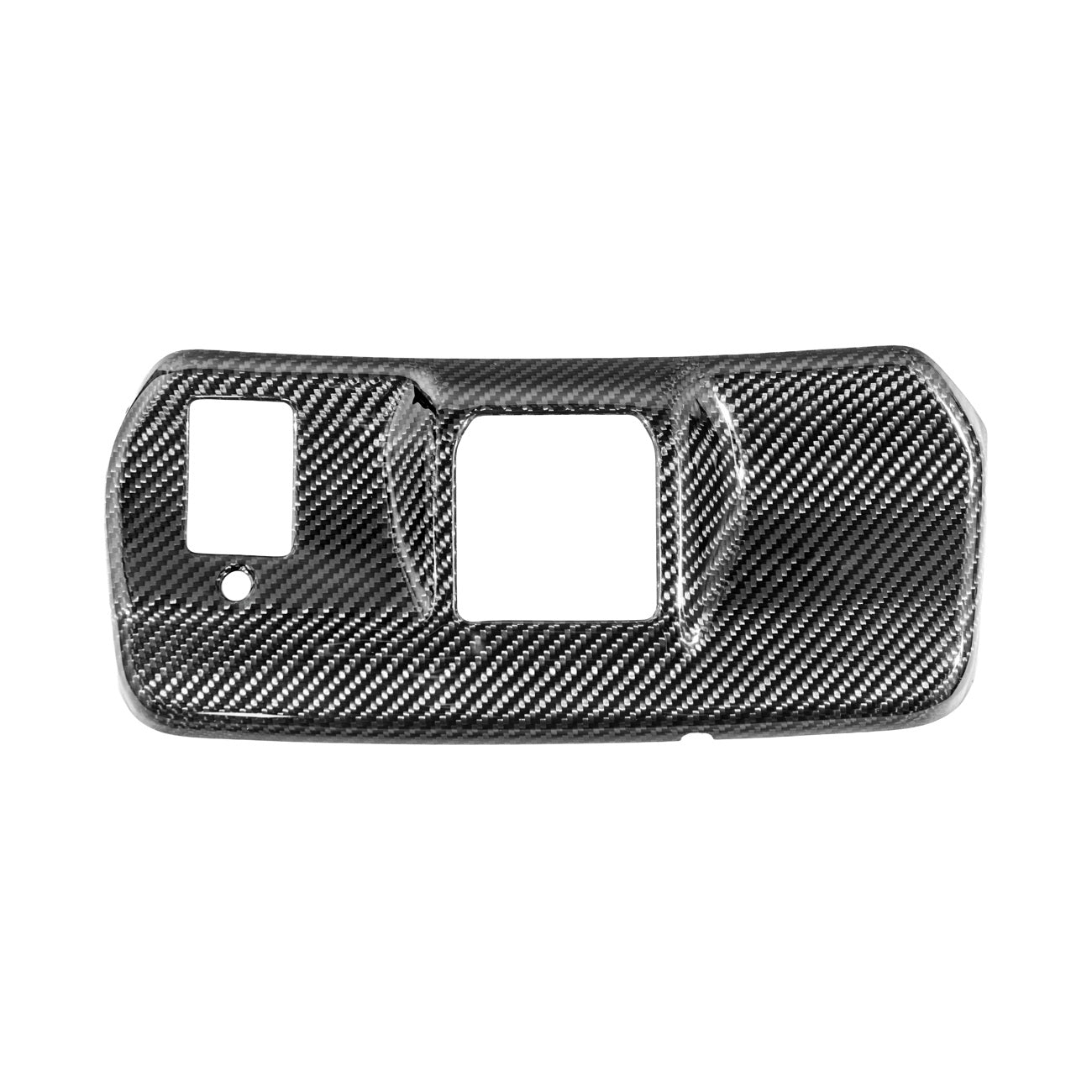 2021-Up Ford F-150 / F-150 Lightning Dry Carbon Fiber Rear View Mirror Panel Cover Overlays