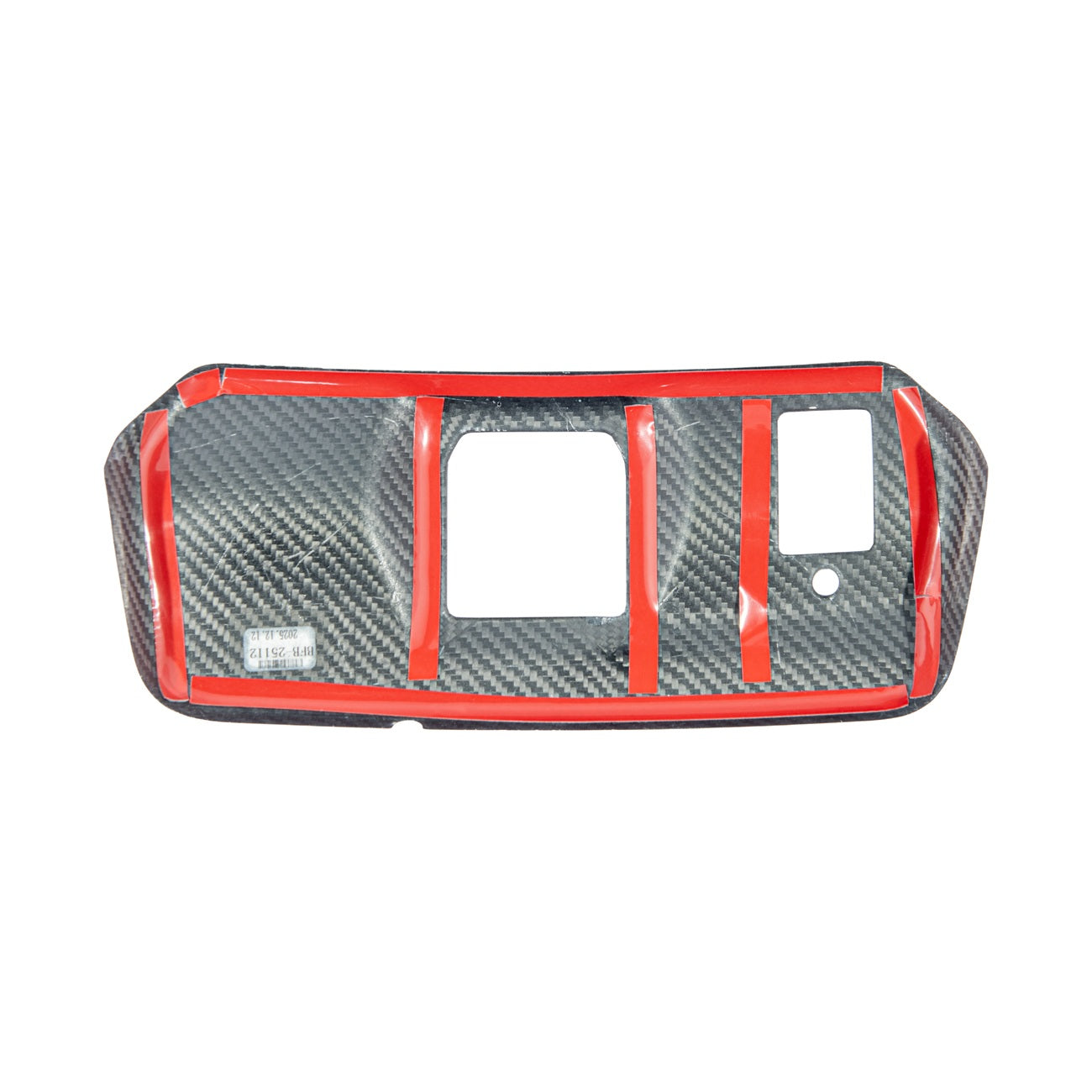2021-Up Ford F-150 / F-150 Lightning Dry Carbon Fiber Rear View Mirror Panel Cover Overlays